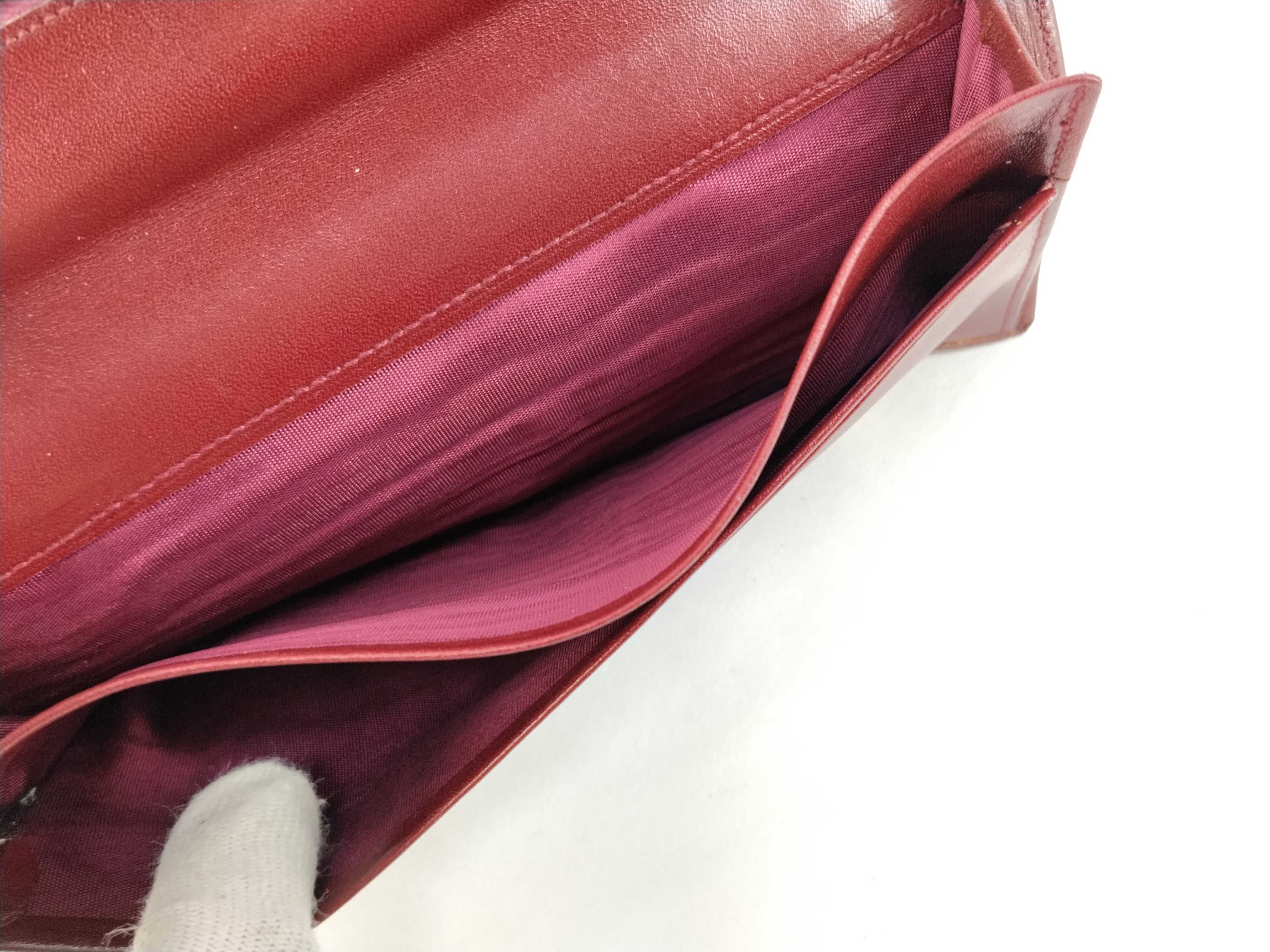 Leather Wallet, Red, Clasp Closure, Givenchy Wallet — view 11