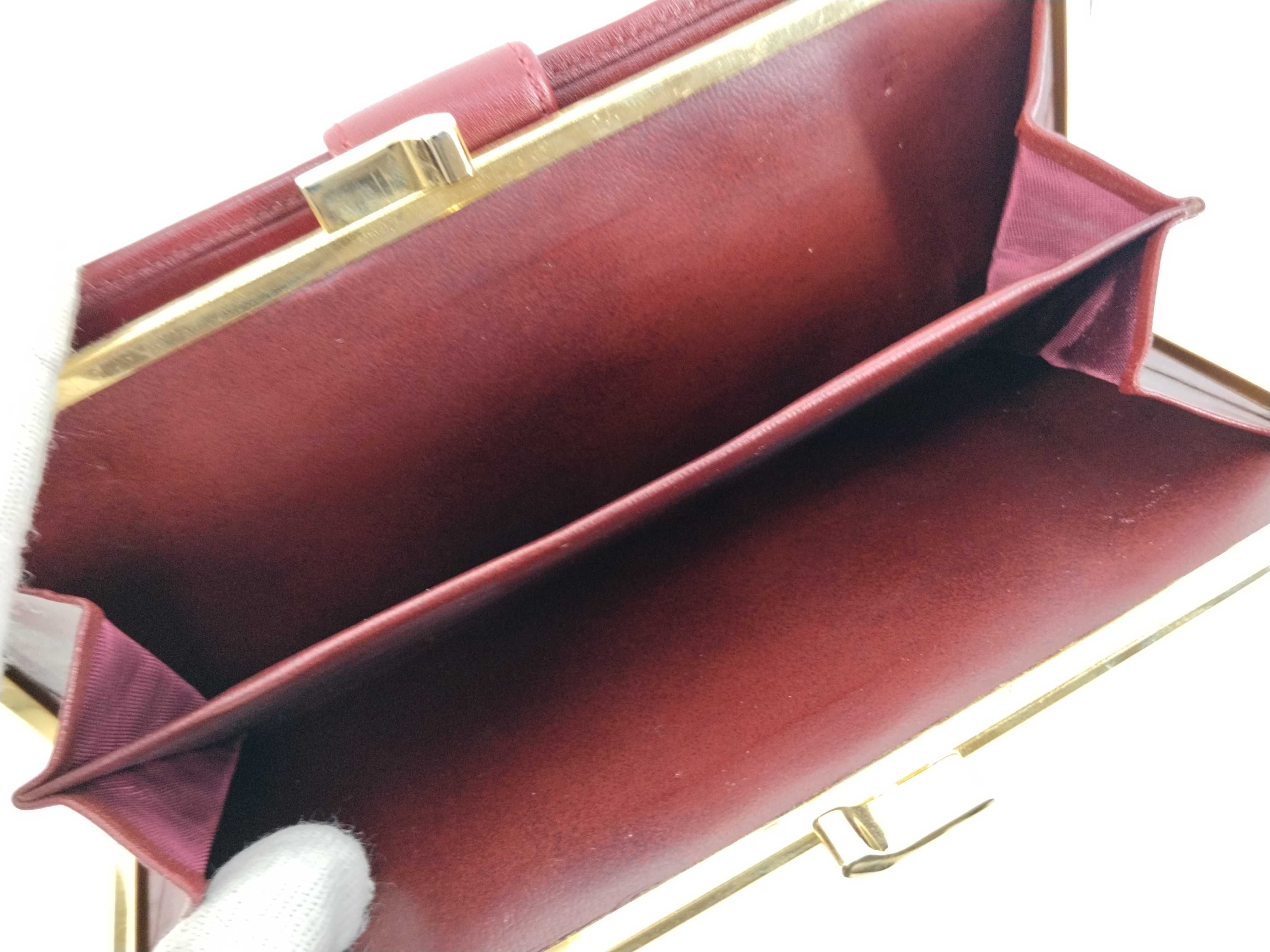 Leather Wallet, Red, Clasp Closure, Givenchy Wallet — view 15