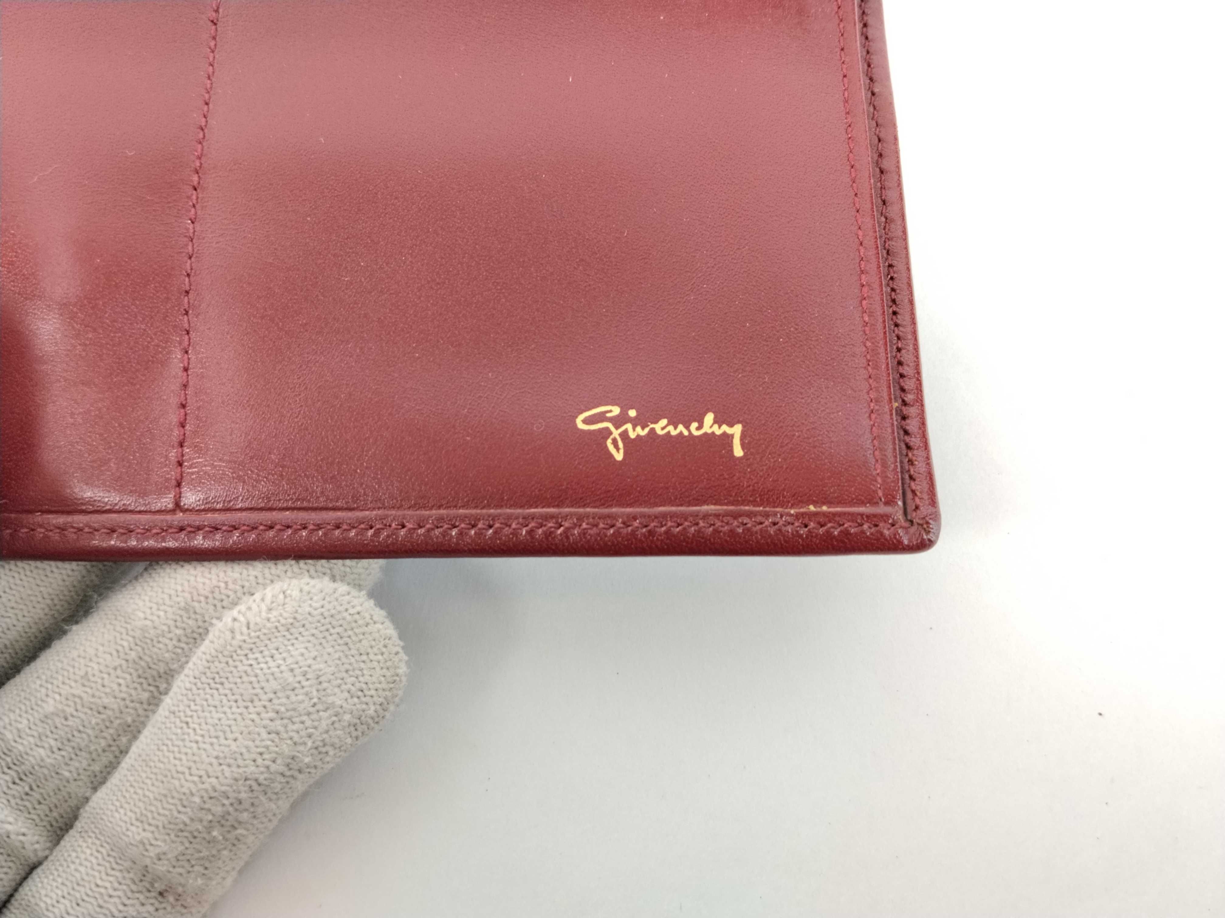 Leather Wallet, Red, Clasp Closure, Givenchy Wallet — view 10