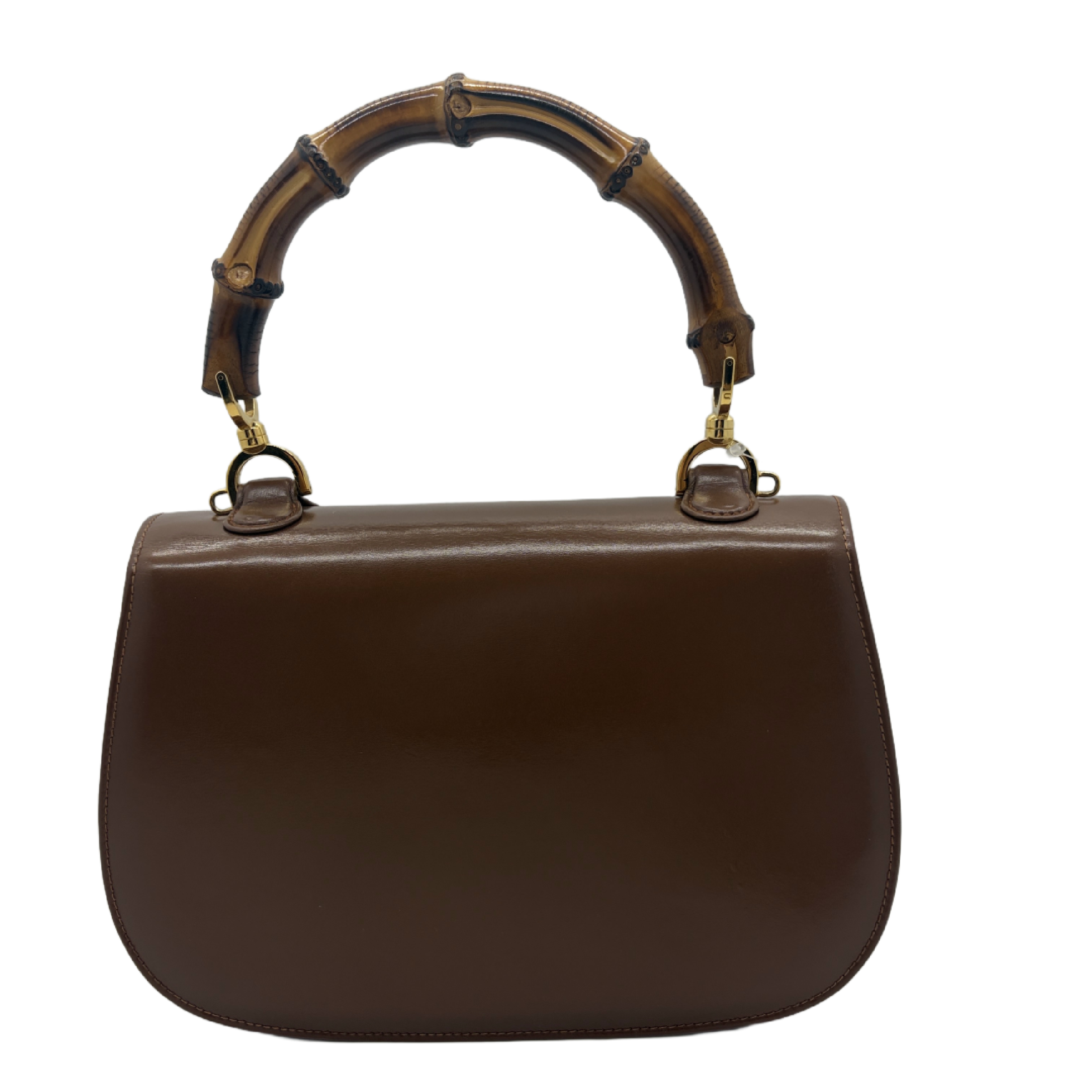 Vintage Bamboo Turnlock Handbag — view 2