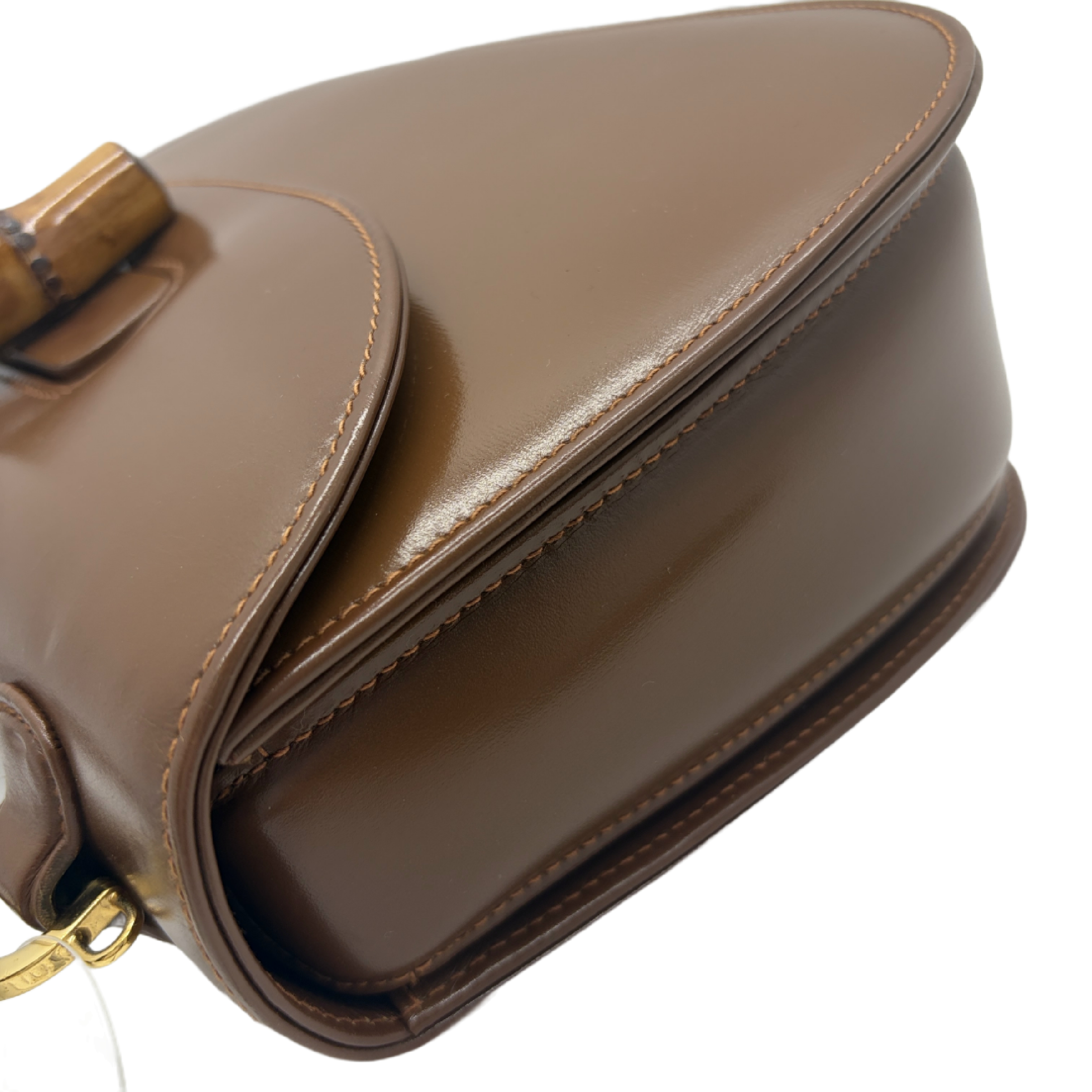 Vintage Bamboo Turnlock Handbag — view 3