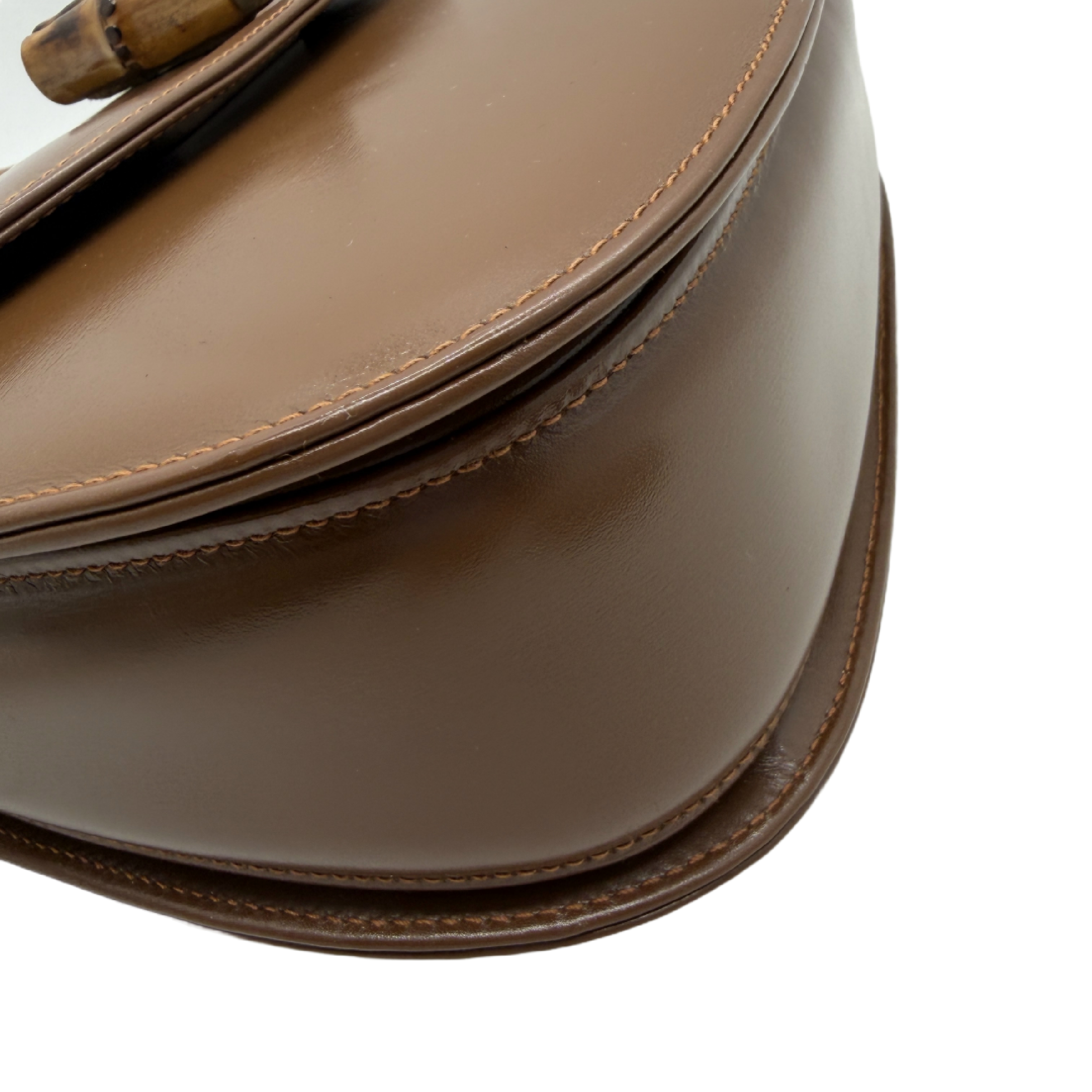 Vintage Bamboo Turnlock Handbag — view 4