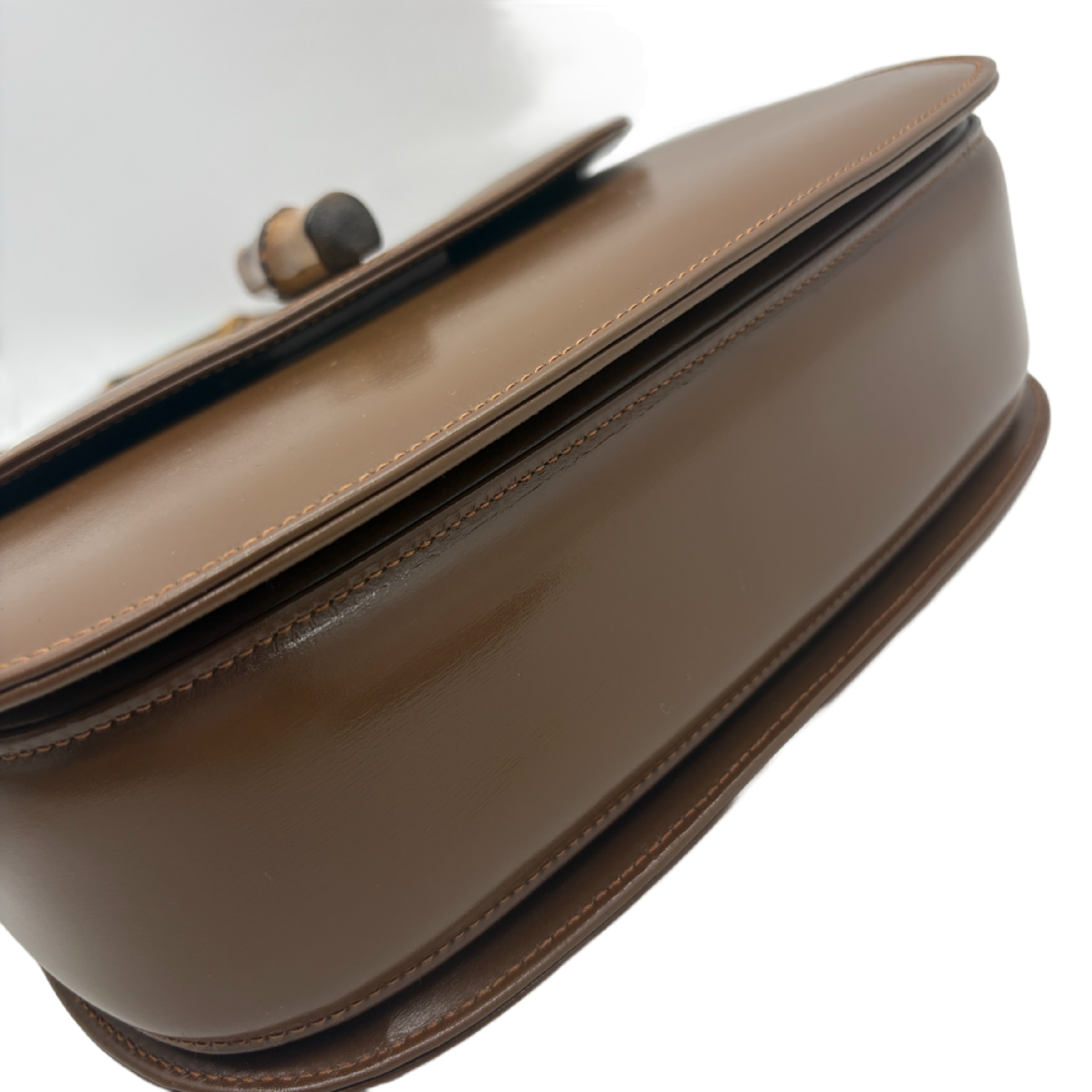 Vintage Bamboo Turnlock Handbag — view 5
