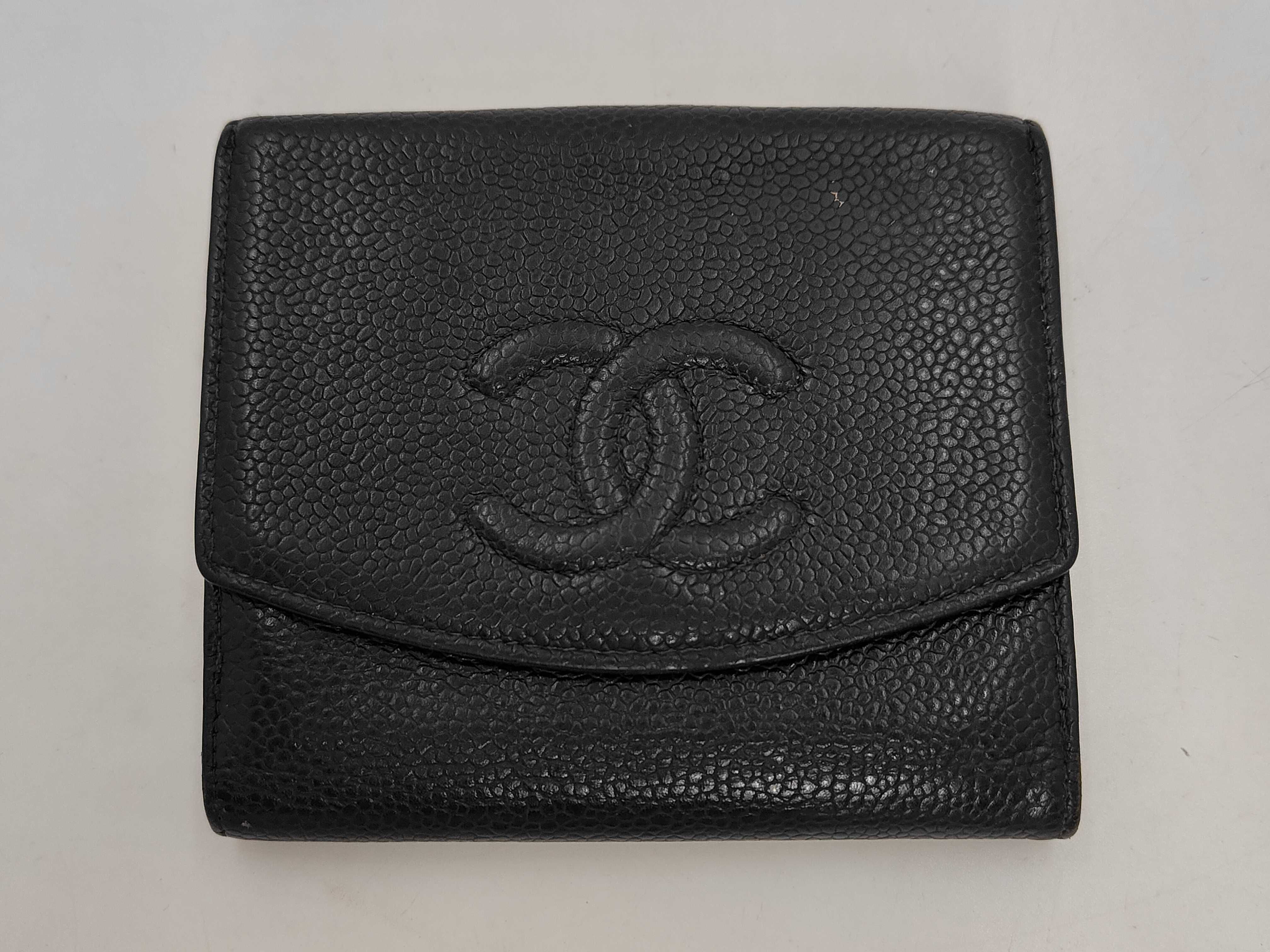 bi-fold wallet, Coco Mark, black wallet