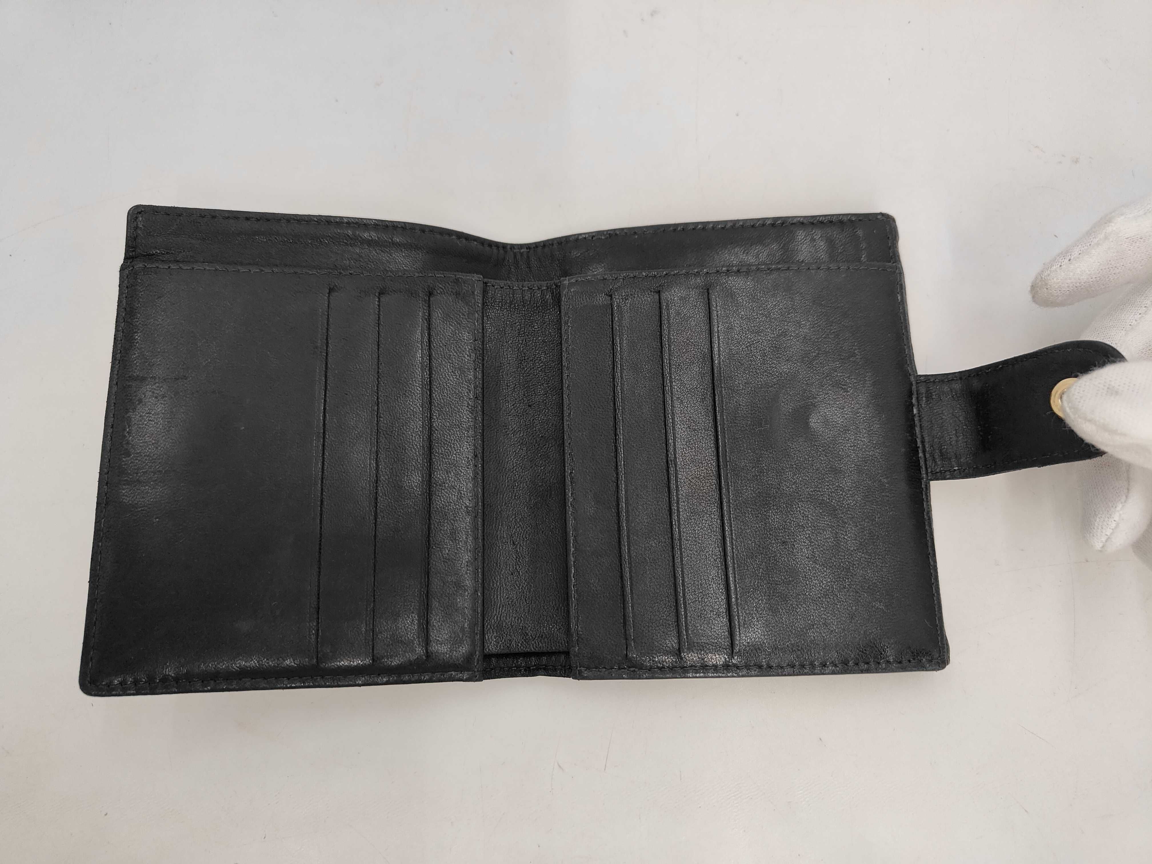 bi-fold wallet, Coco Mark, black wallet — view 6