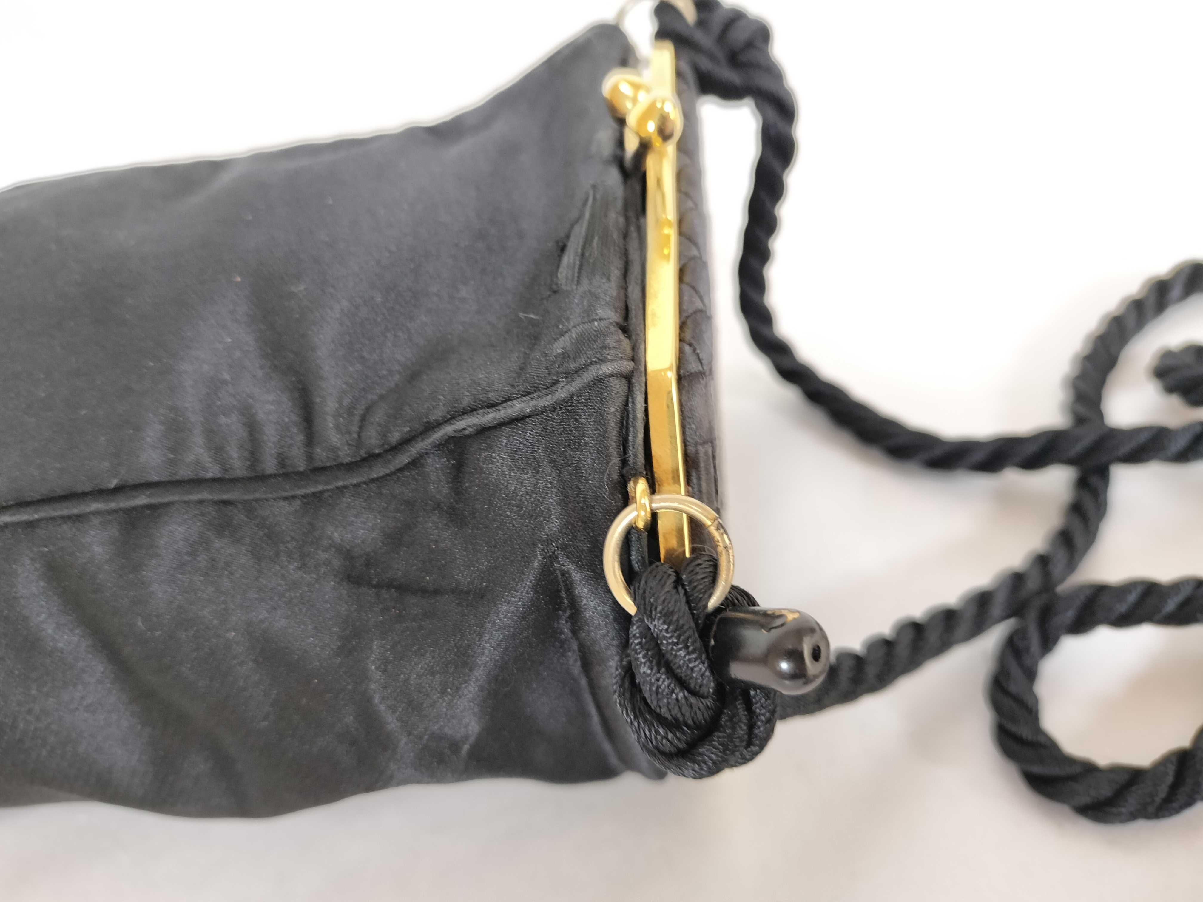 Intrecciato Bottega Veneta Satin Intrecciato Shoulder Bag — view 5