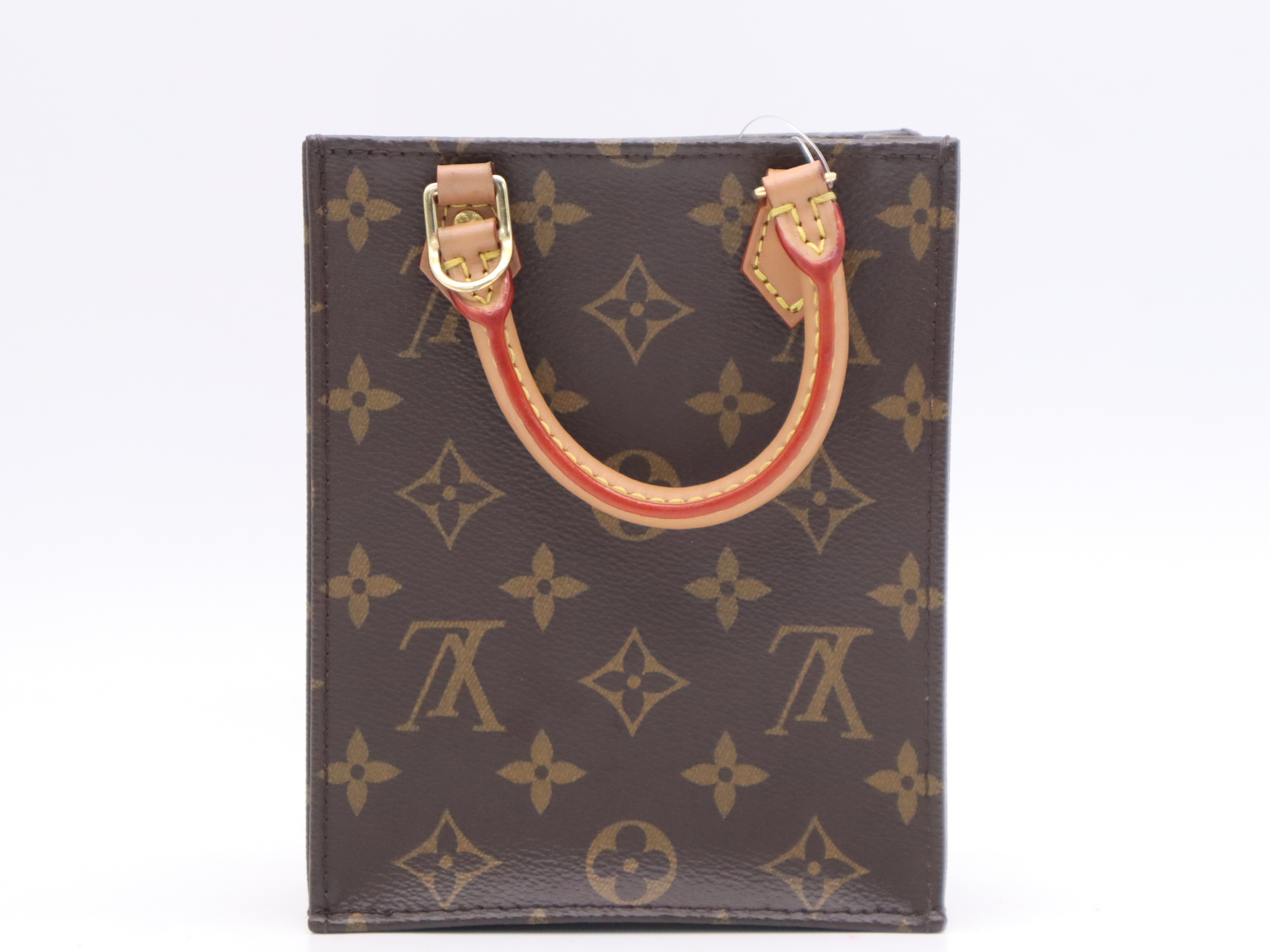 M69442 Monogram Petite Sac Plat Shoulder Bag with Shoulder Strap (RFID detected) — view 2