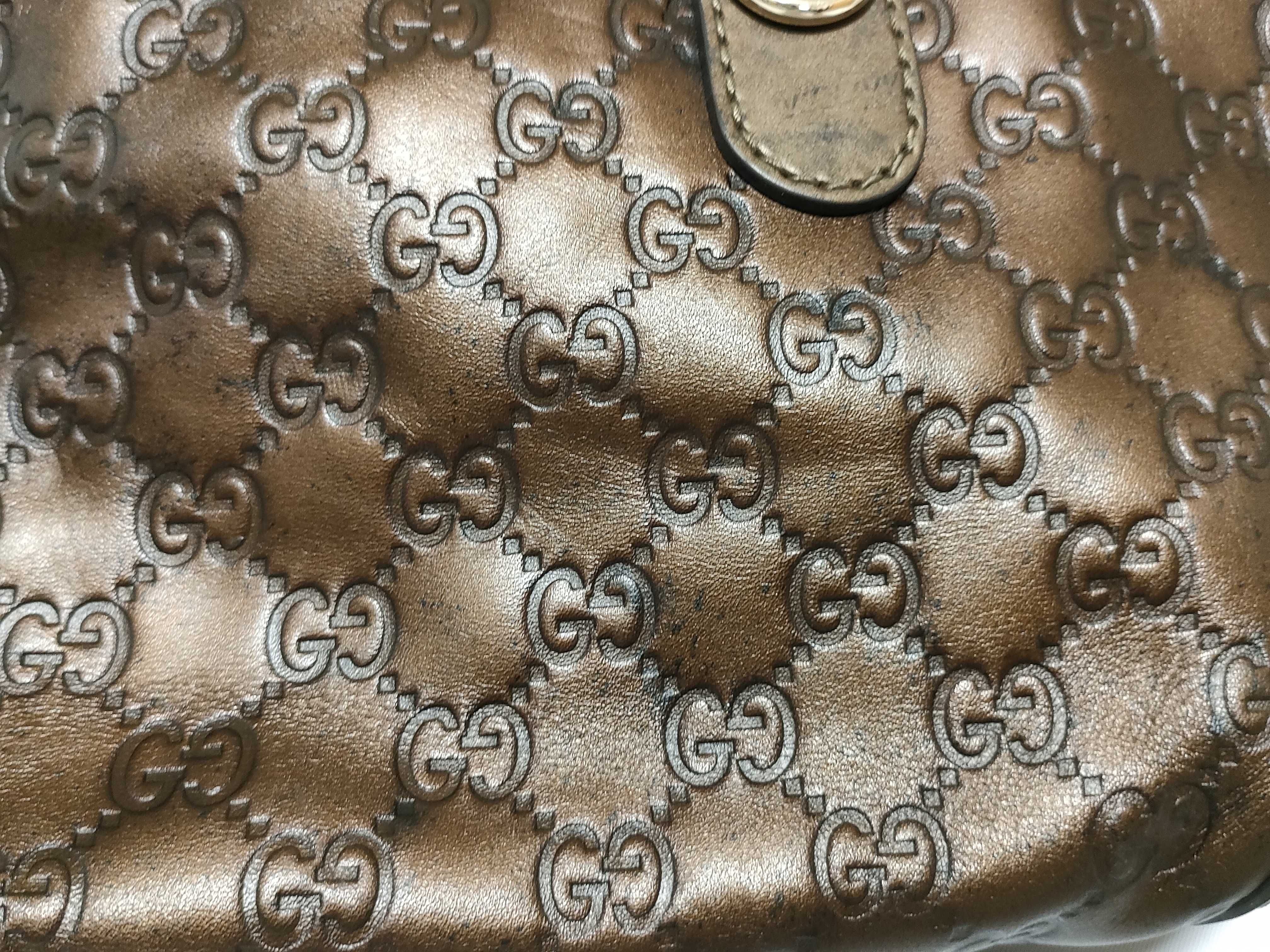 GG Guccissima GG pattern tote bag Boston bag brown handbag — view 13