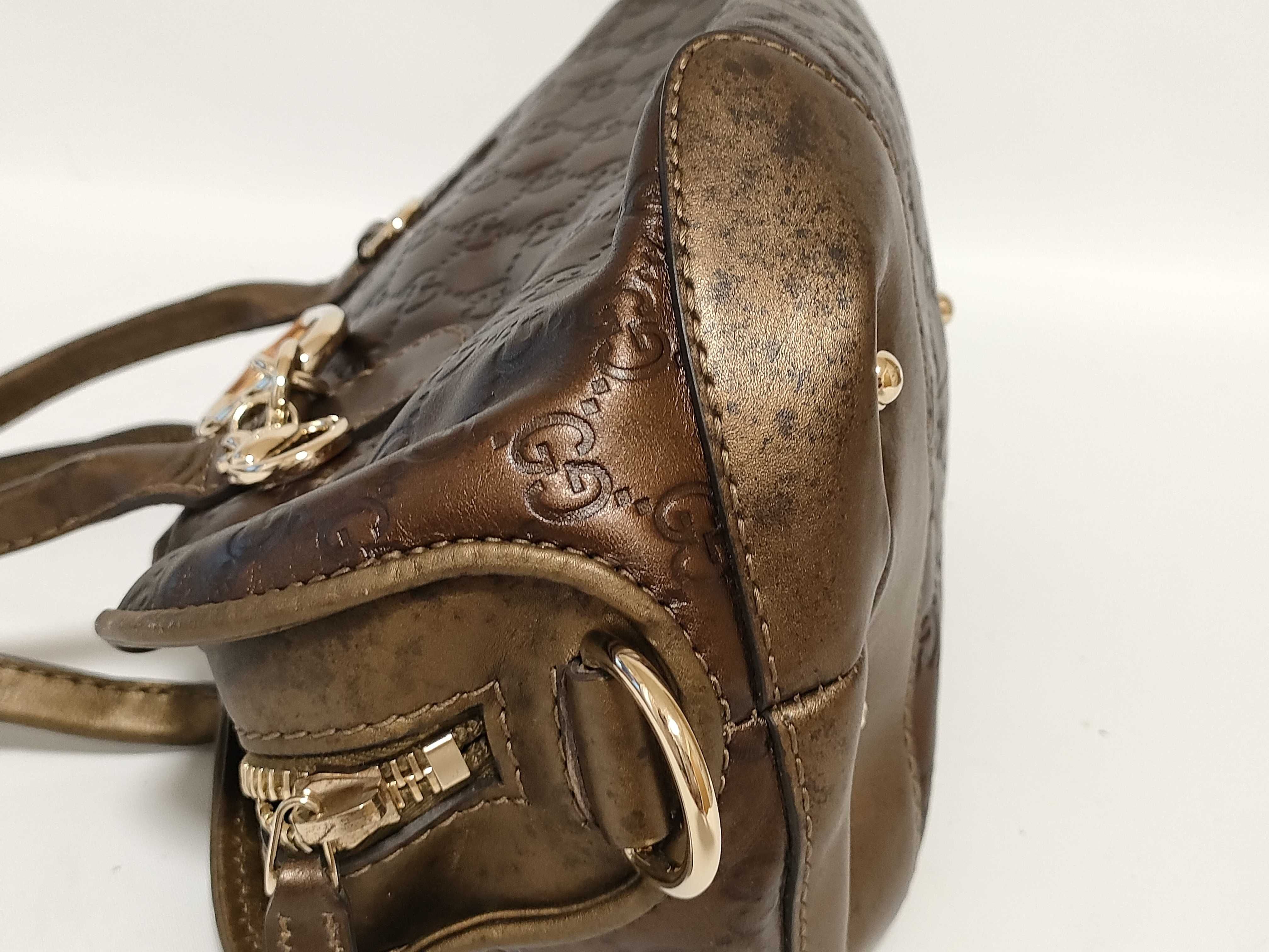 GG Guccissima GG pattern tote bag Boston bag brown handbag — view 14