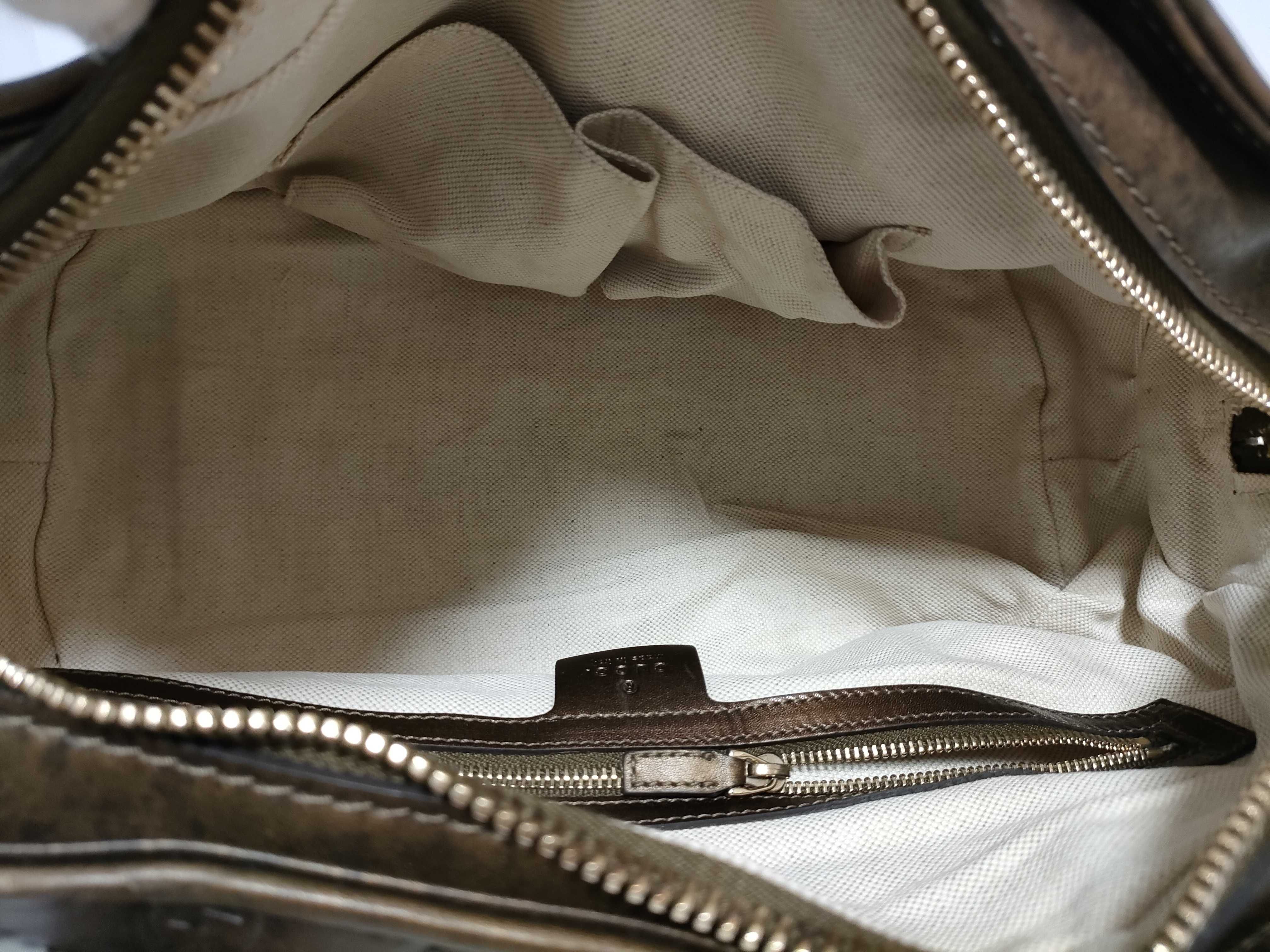 GG Guccissima GG pattern tote bag Boston bag brown handbag — view 10