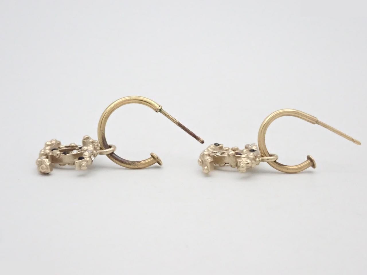 Coco Mark Earrings — view 3