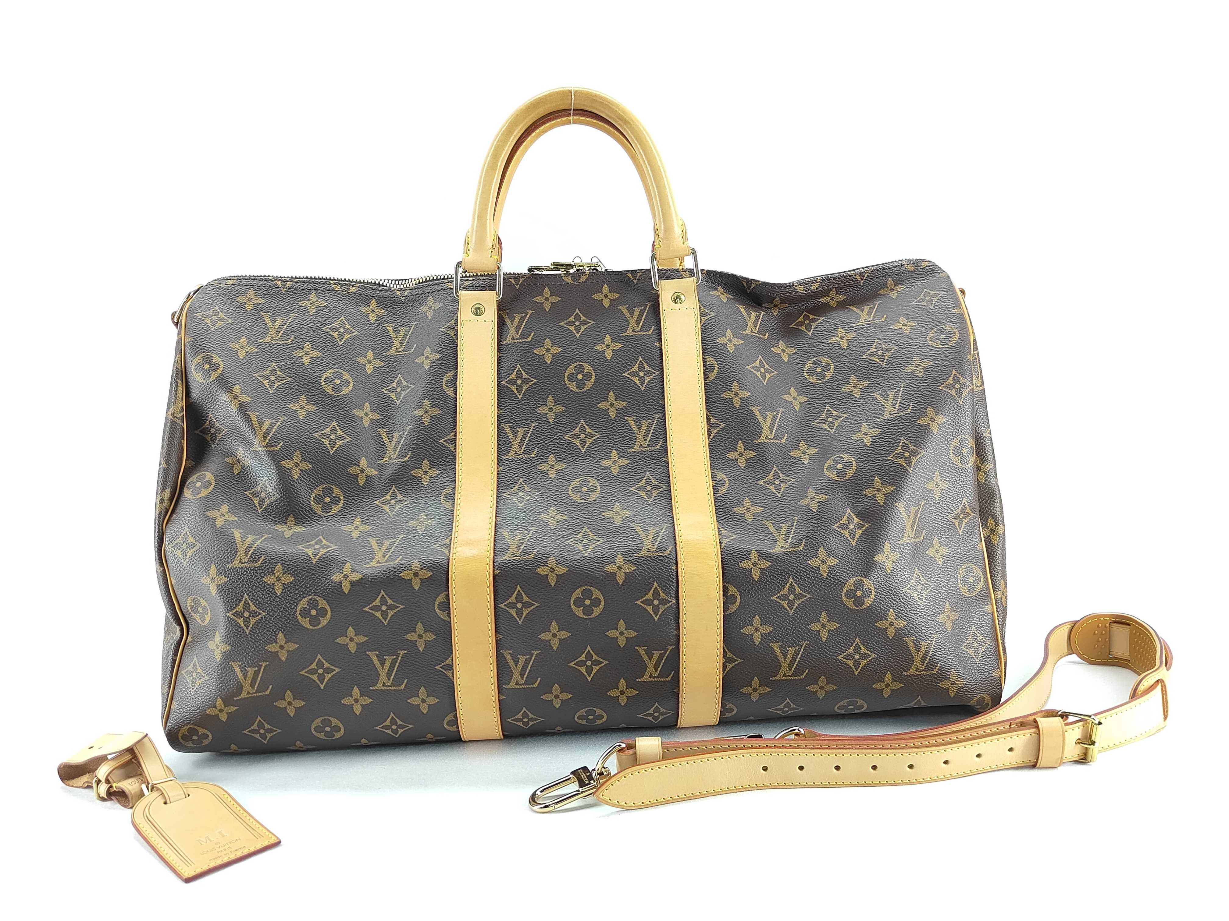 Monogram Keepall Bandoulière 50 M41416 Boston Bag