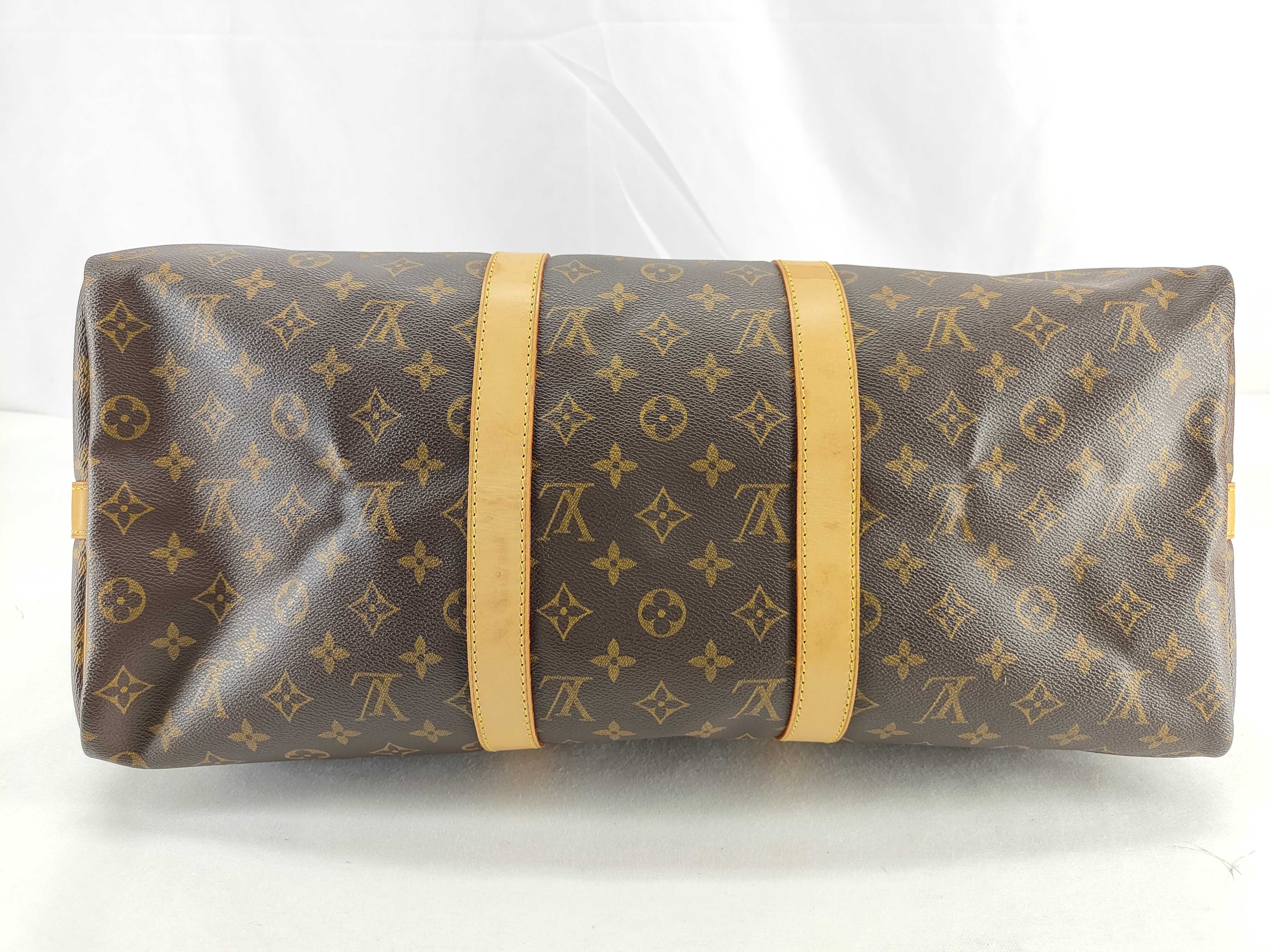 Monogram Keepall Bandoulière 50 M41416 Boston Bag — view 12
