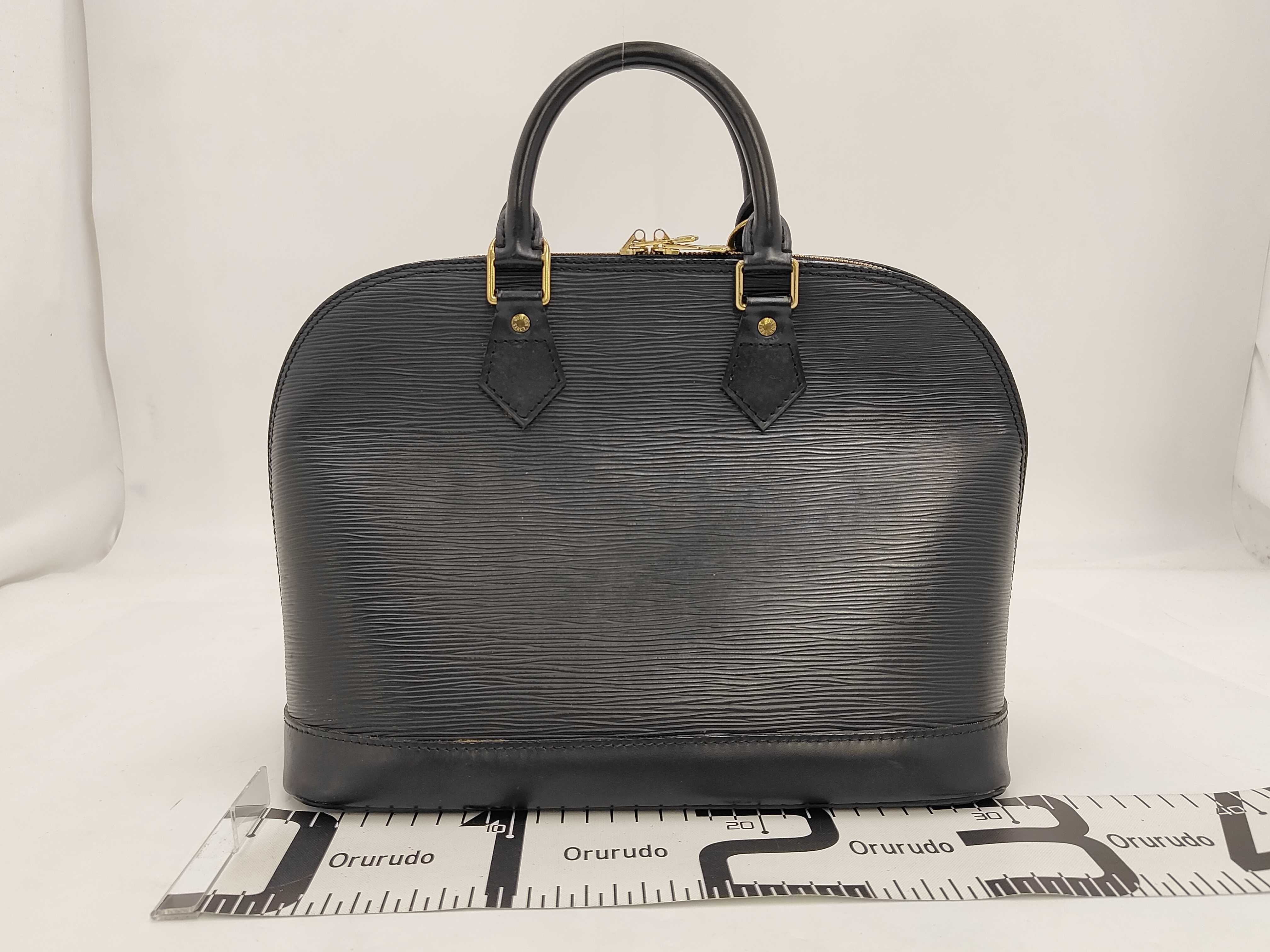 LV Epi Alma Black Handbag — view 2