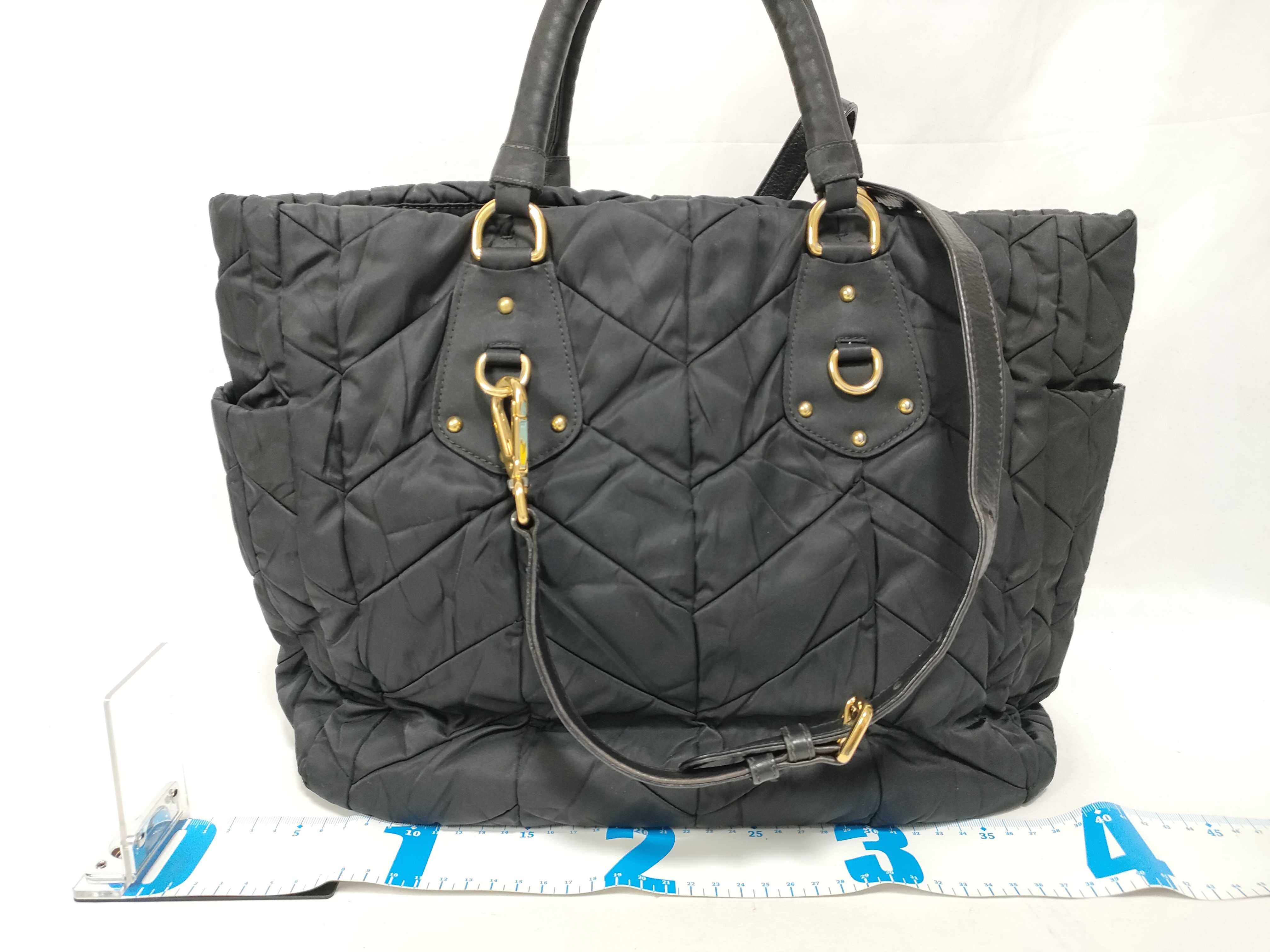 Nylon Tote Bag 2-Way Bag Tote Bag — view 2