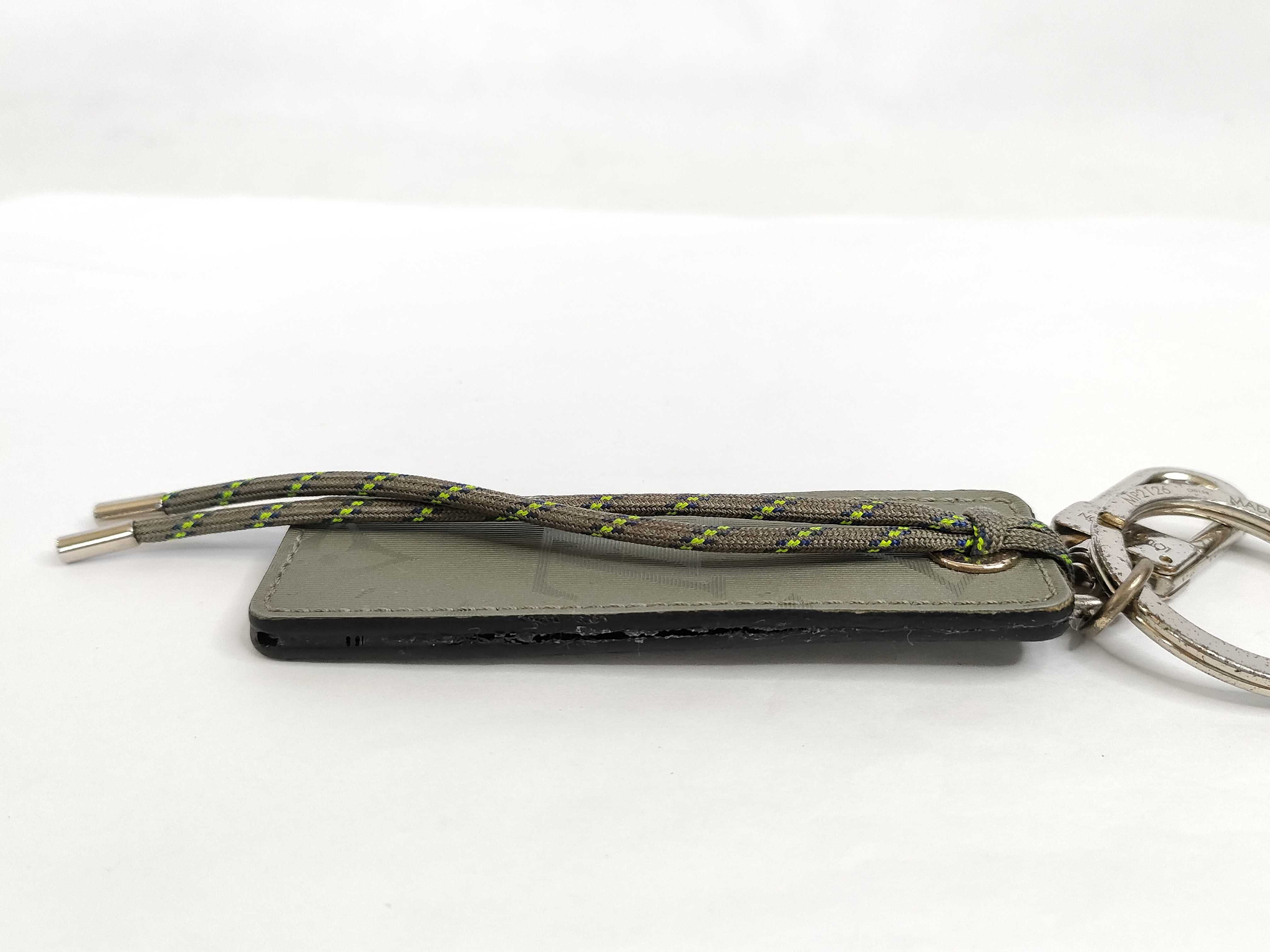 Monogram Vuitton Monogram Titanium Key Ring Key Chain Portocle Tag MP2126 CX0158 Key Case/Key Chain — view 6