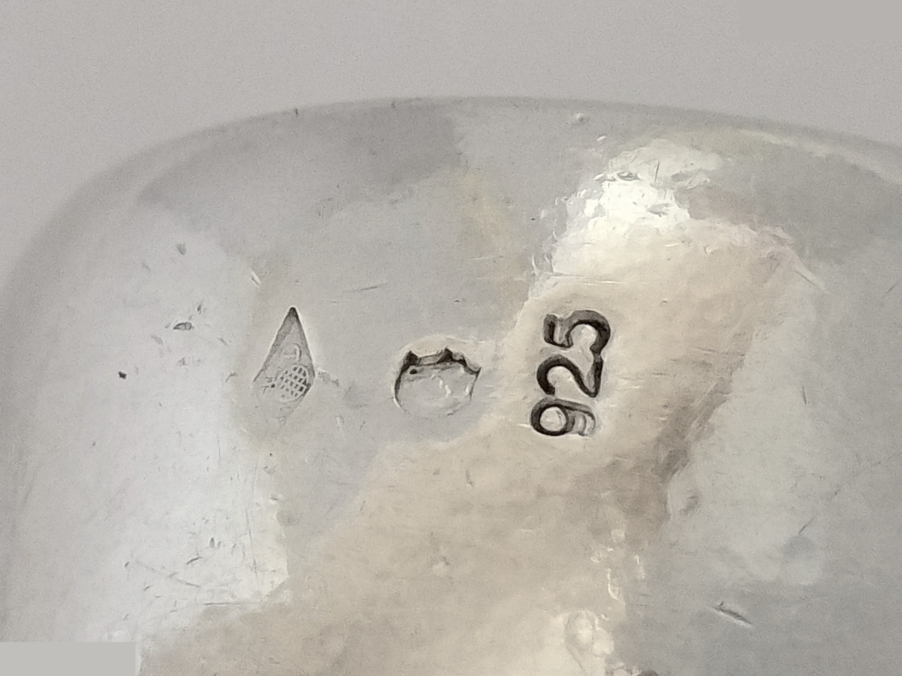 Logo 925/14.4g Silver Ring, Size #12 — view 2