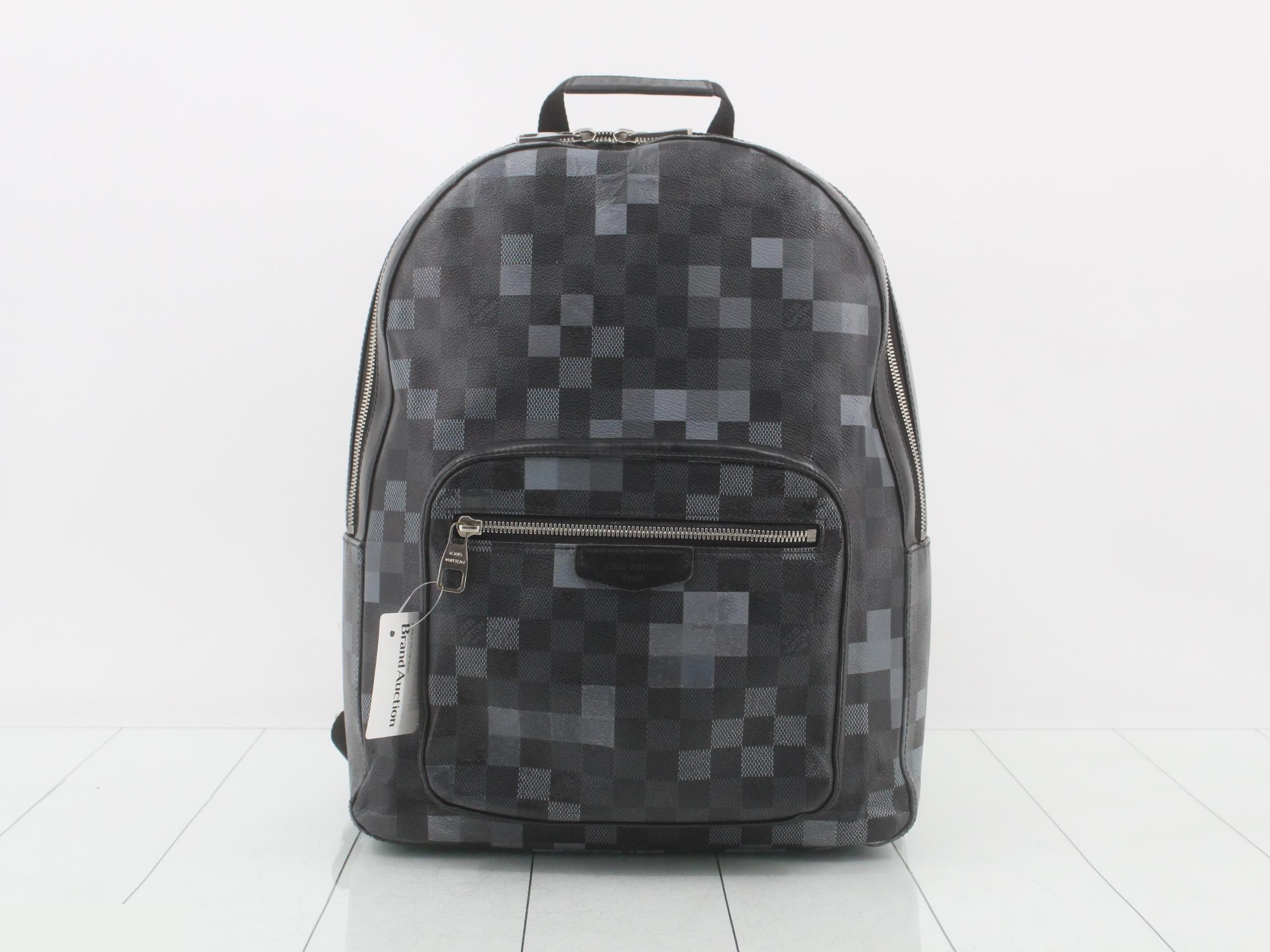 Damier Graphite Pixel Josh Backpack