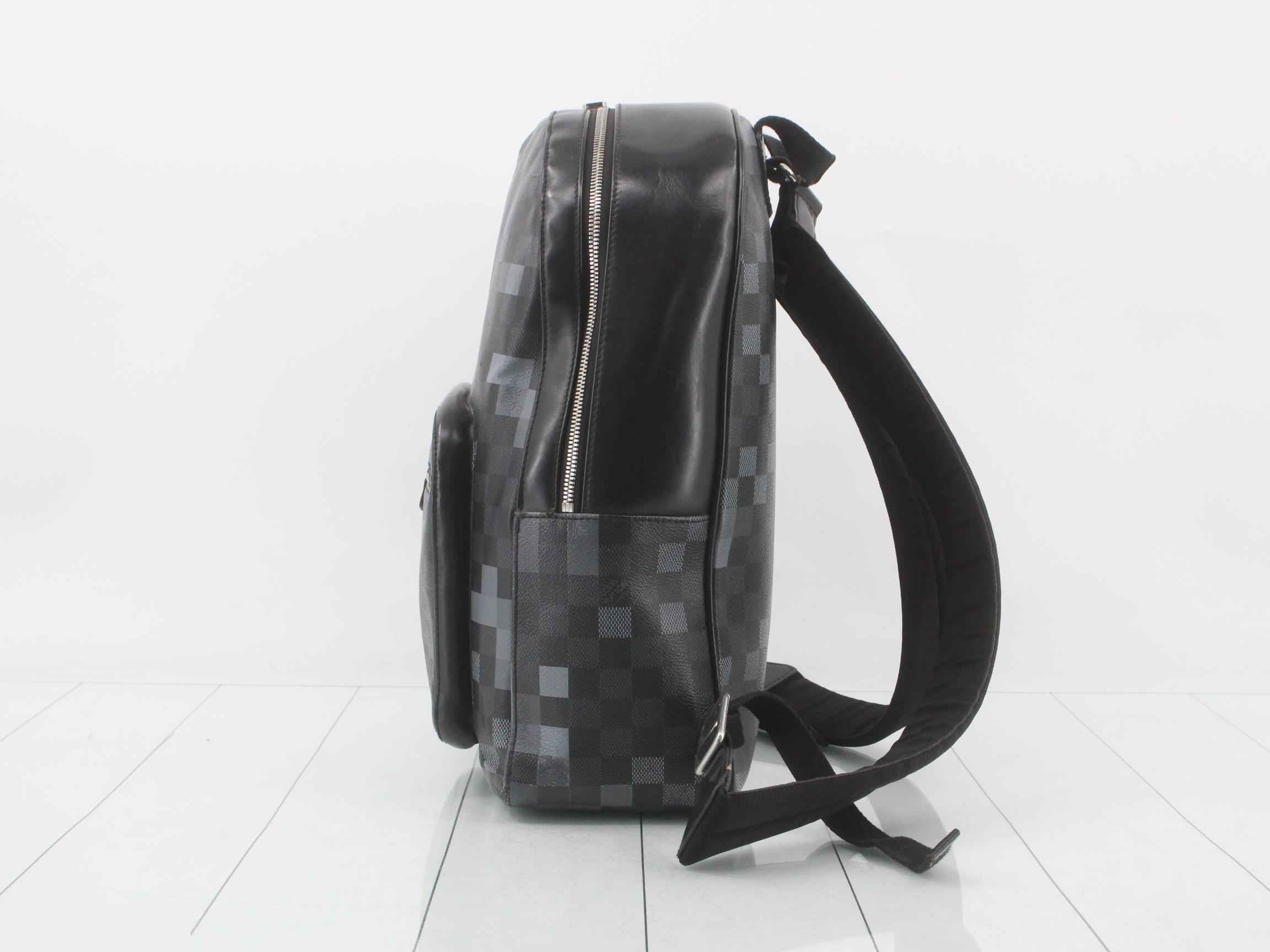 Damier Graphite Pixel Josh Backpack — view 3