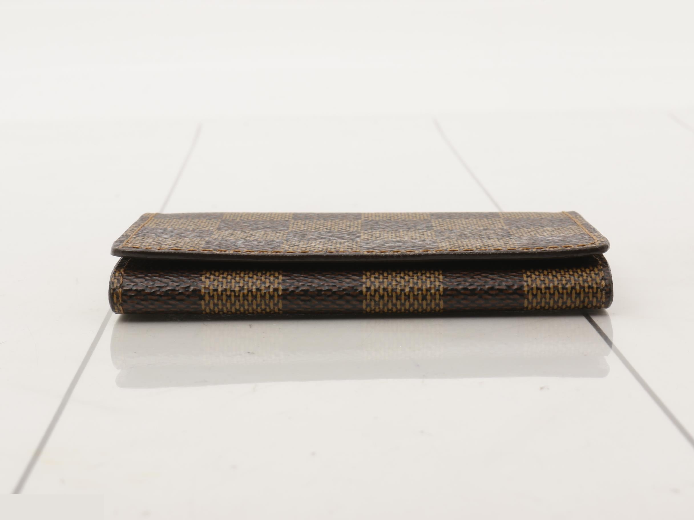 Damier Enveloppe Carte de Visite Card Case — view 3