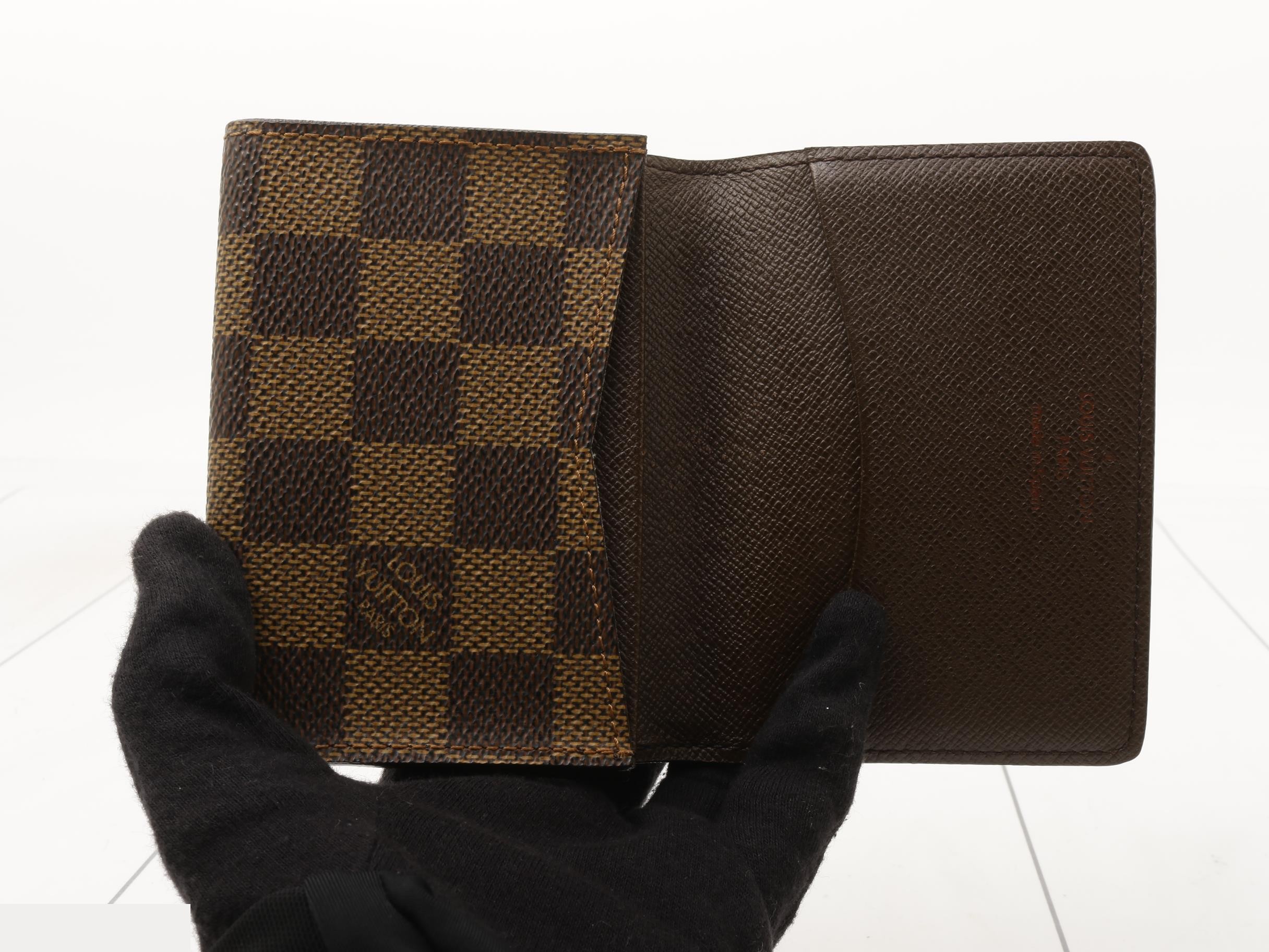 Damier Enveloppe Carte de Visite Card Case — view 4