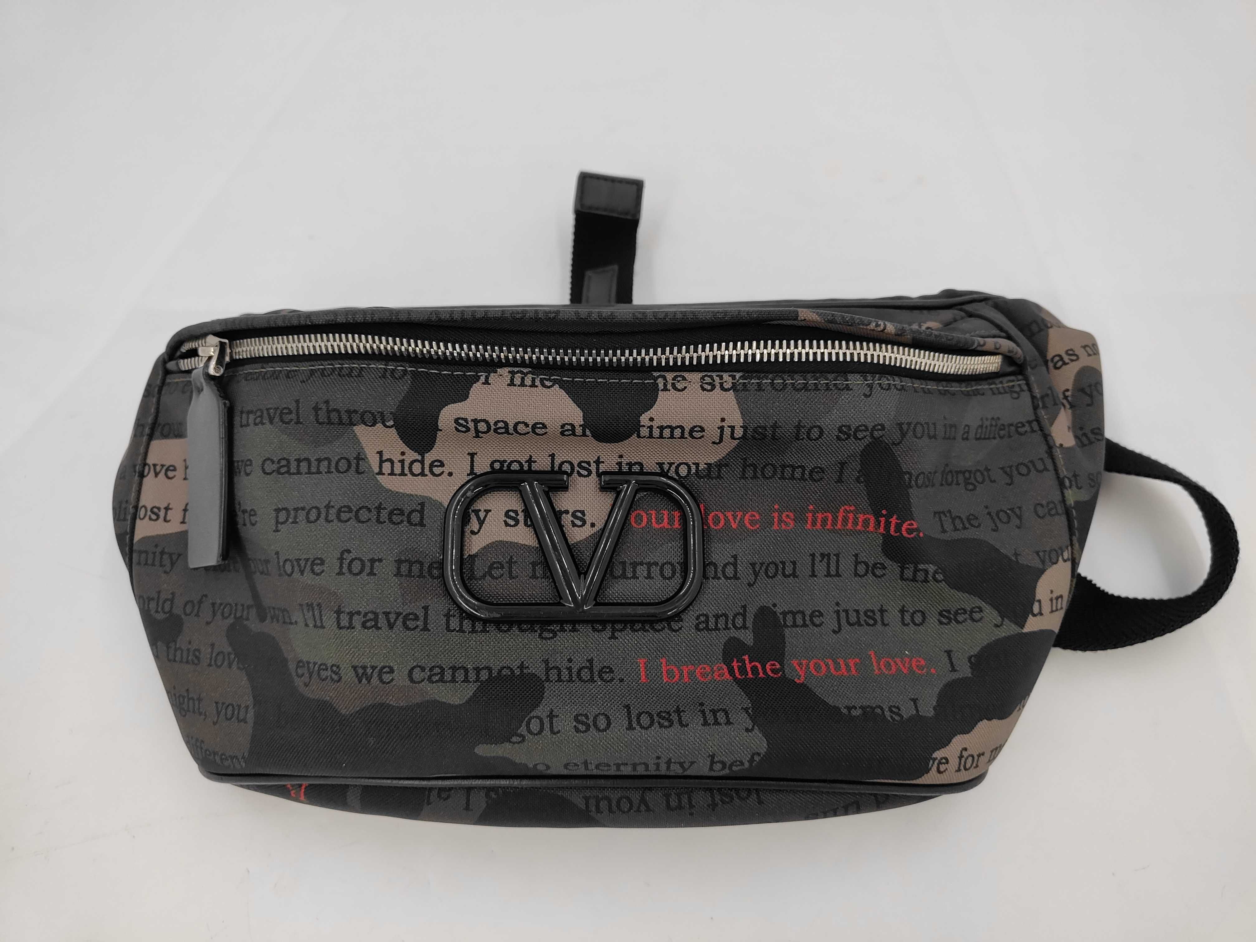 SG- Garavani Nylon Sling Backpack Camouflage Shoulder Bag