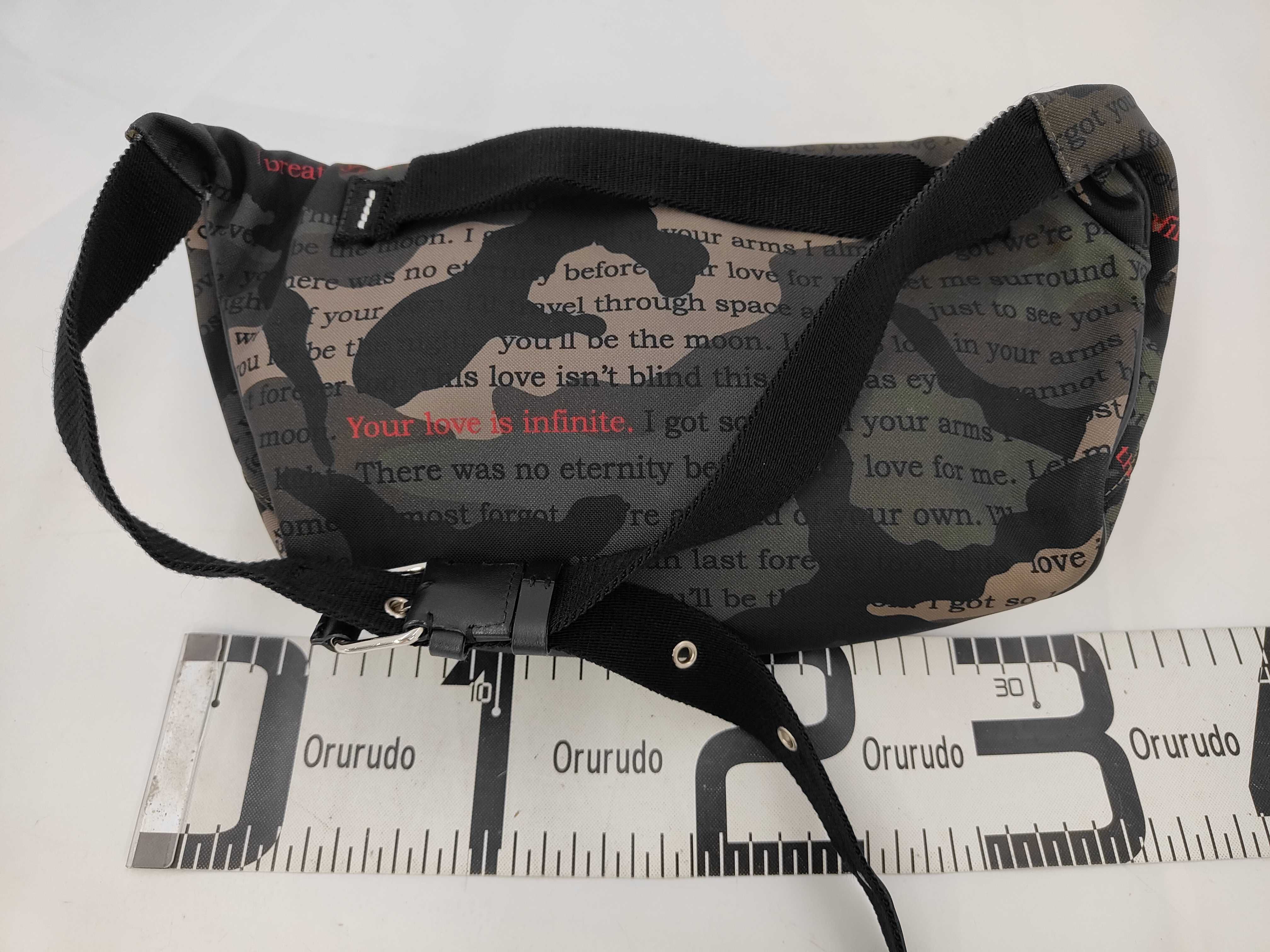 SG- Garavani Nylon Sling Backpack Camouflage Shoulder Bag — view 2