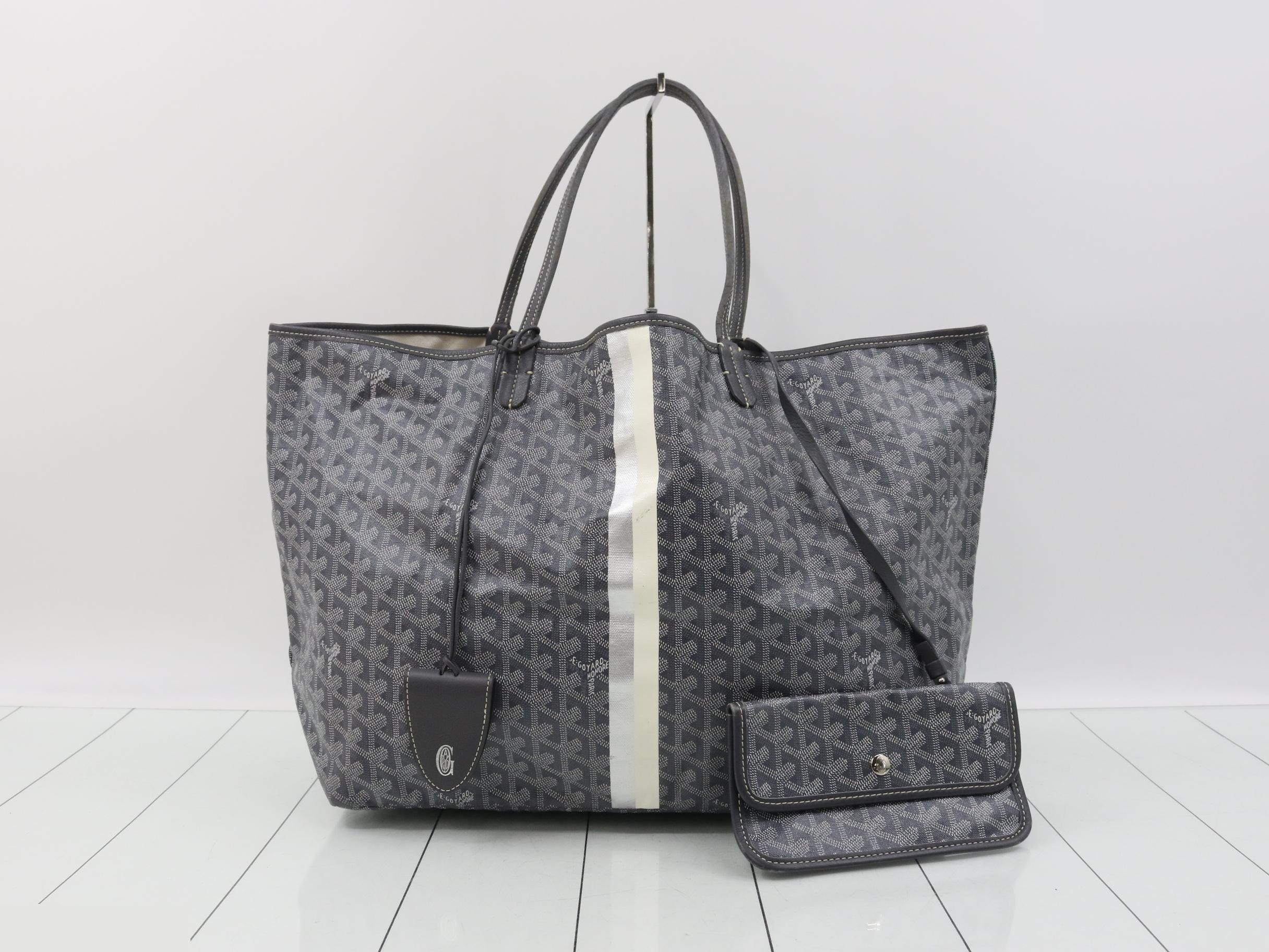 Coated canvas Saint Louis GM gray