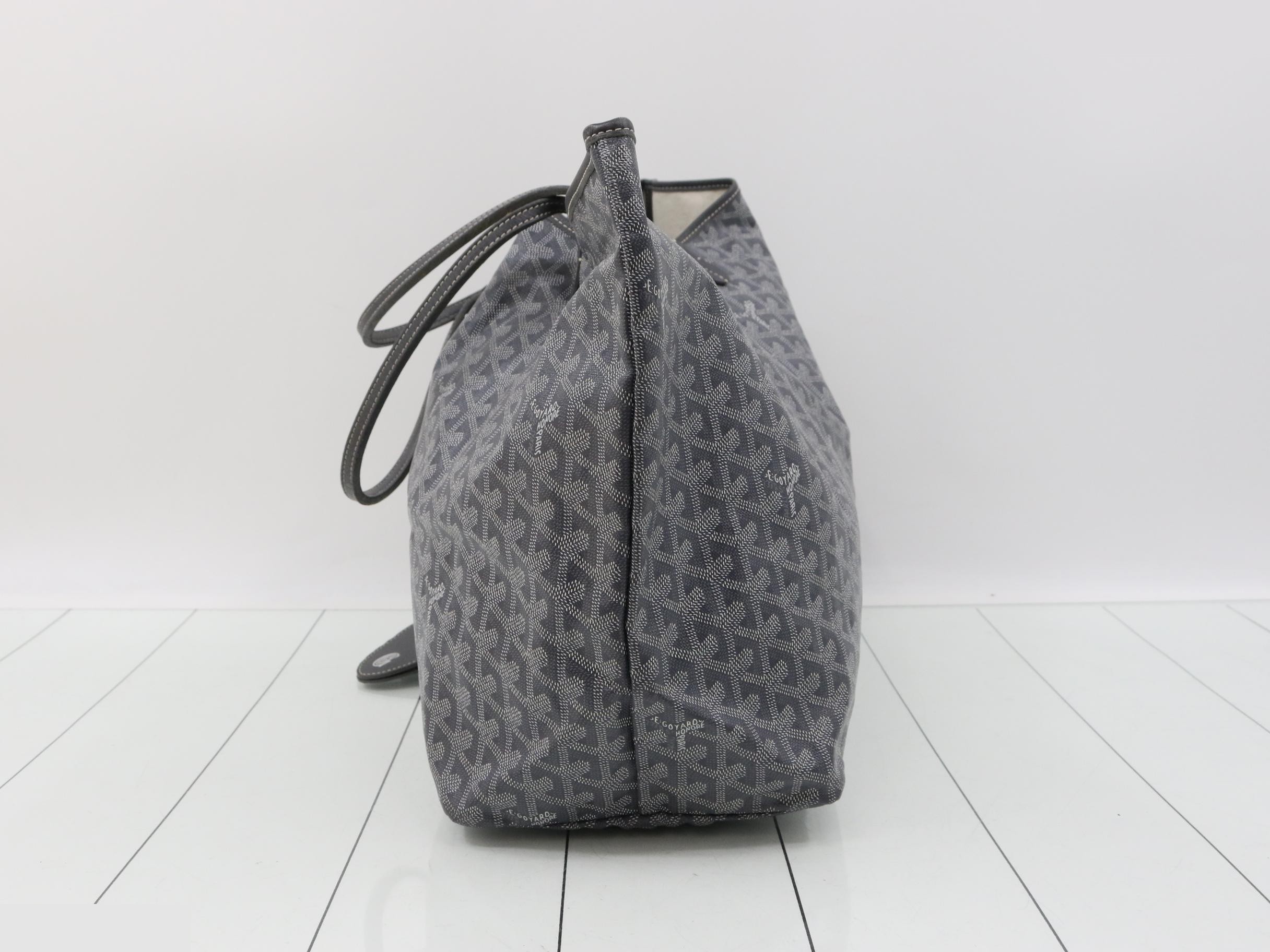 Coated canvas Saint Louis GM gray — view 3
