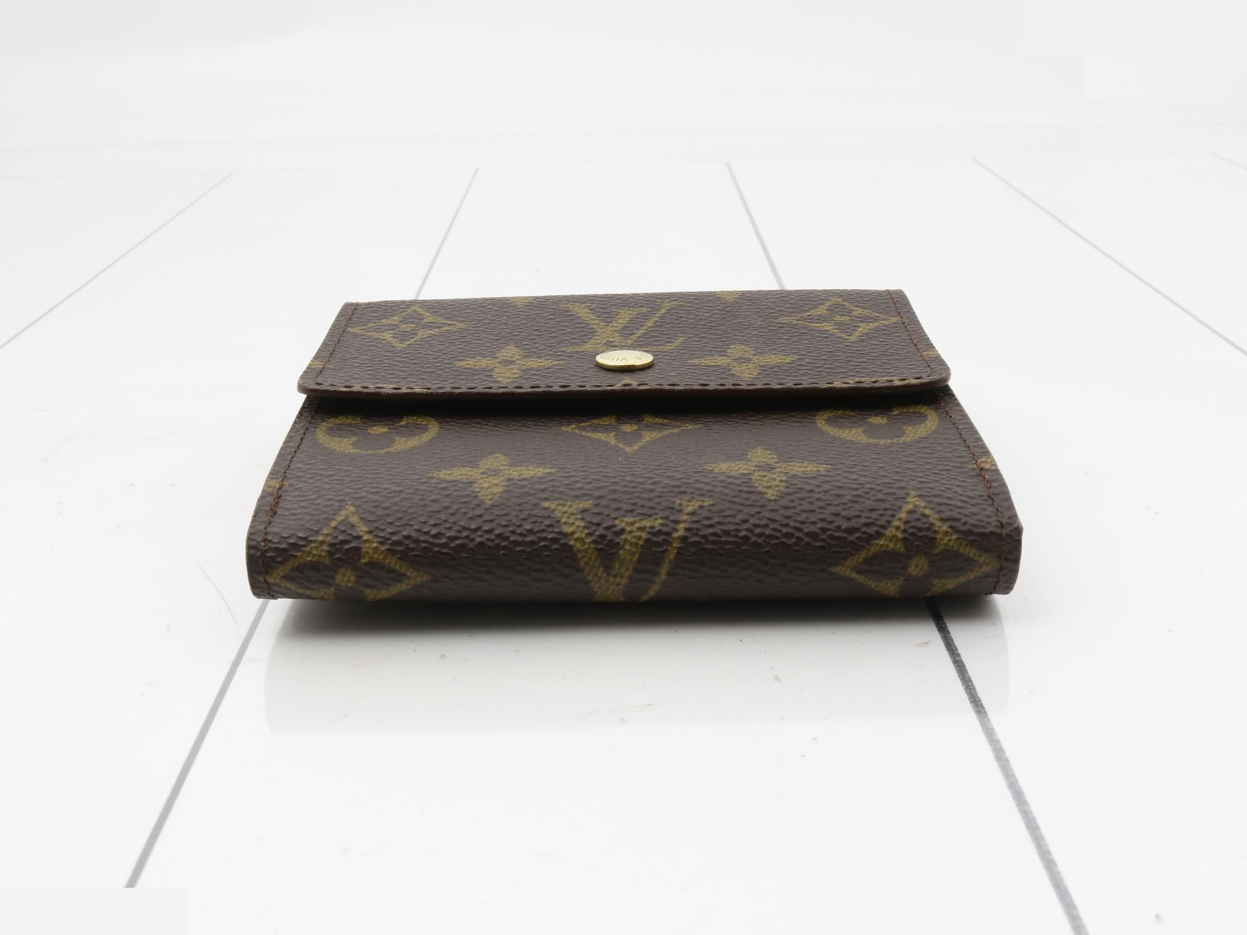 LV Monogram Porte Monnaie Billet Carte Credit Folding Wallet — view 3