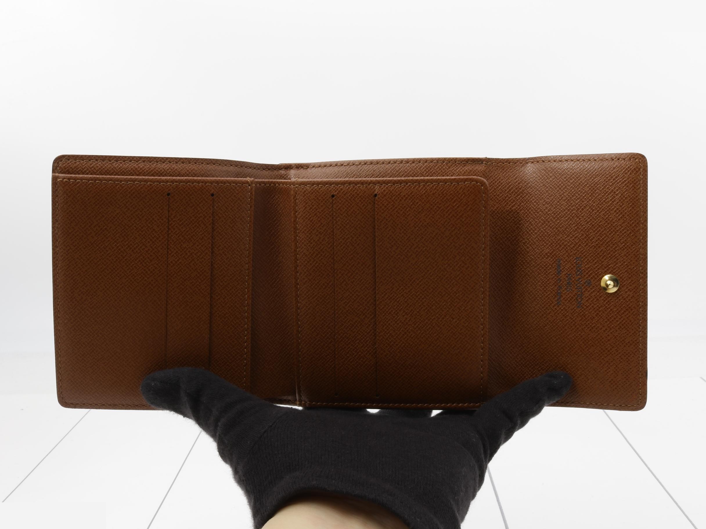 LV Monogram Porte Monnaie Billet Carte Credit Folding Wallet — view 4