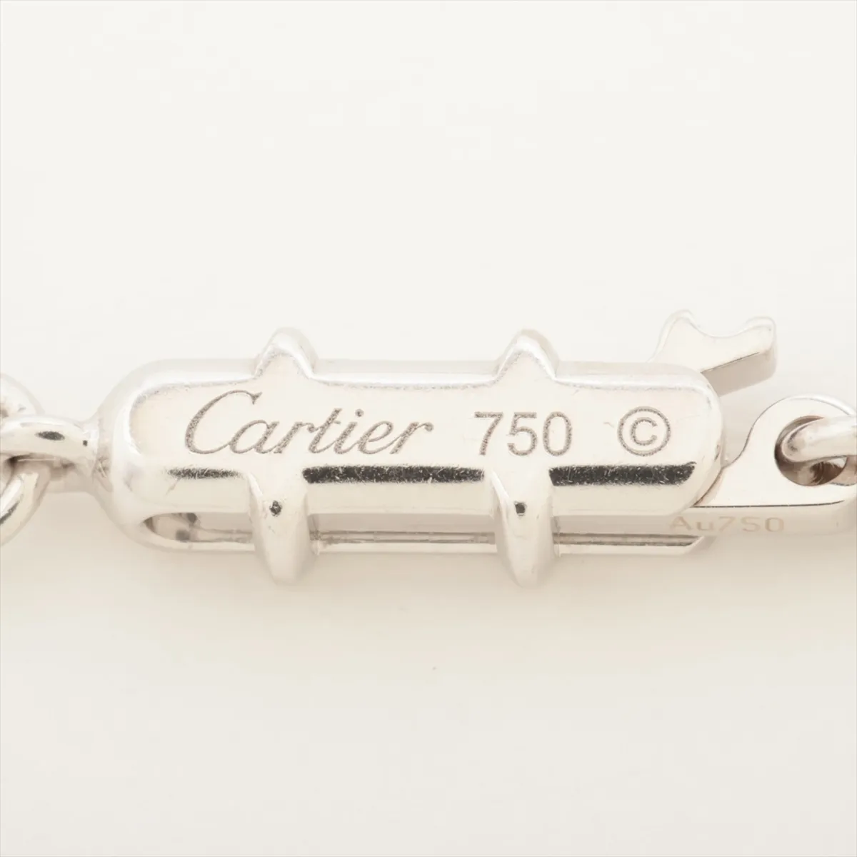 Trinity Diamond Necklace 750(WG) x Ceramic 27.4g XT0969 Stone — view 4