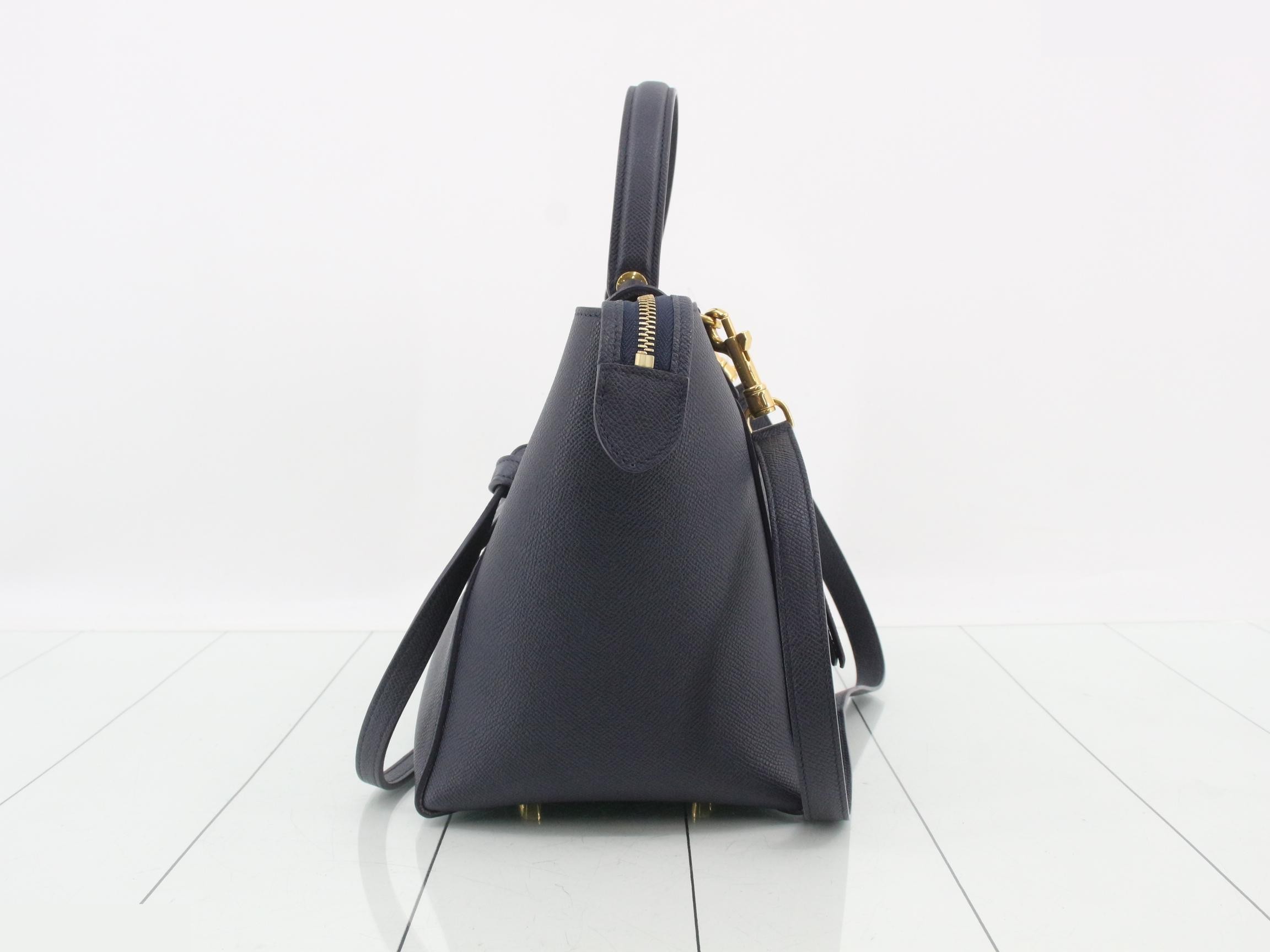 Belt bag, leather, 2-way, shoulder/handbag — view 3