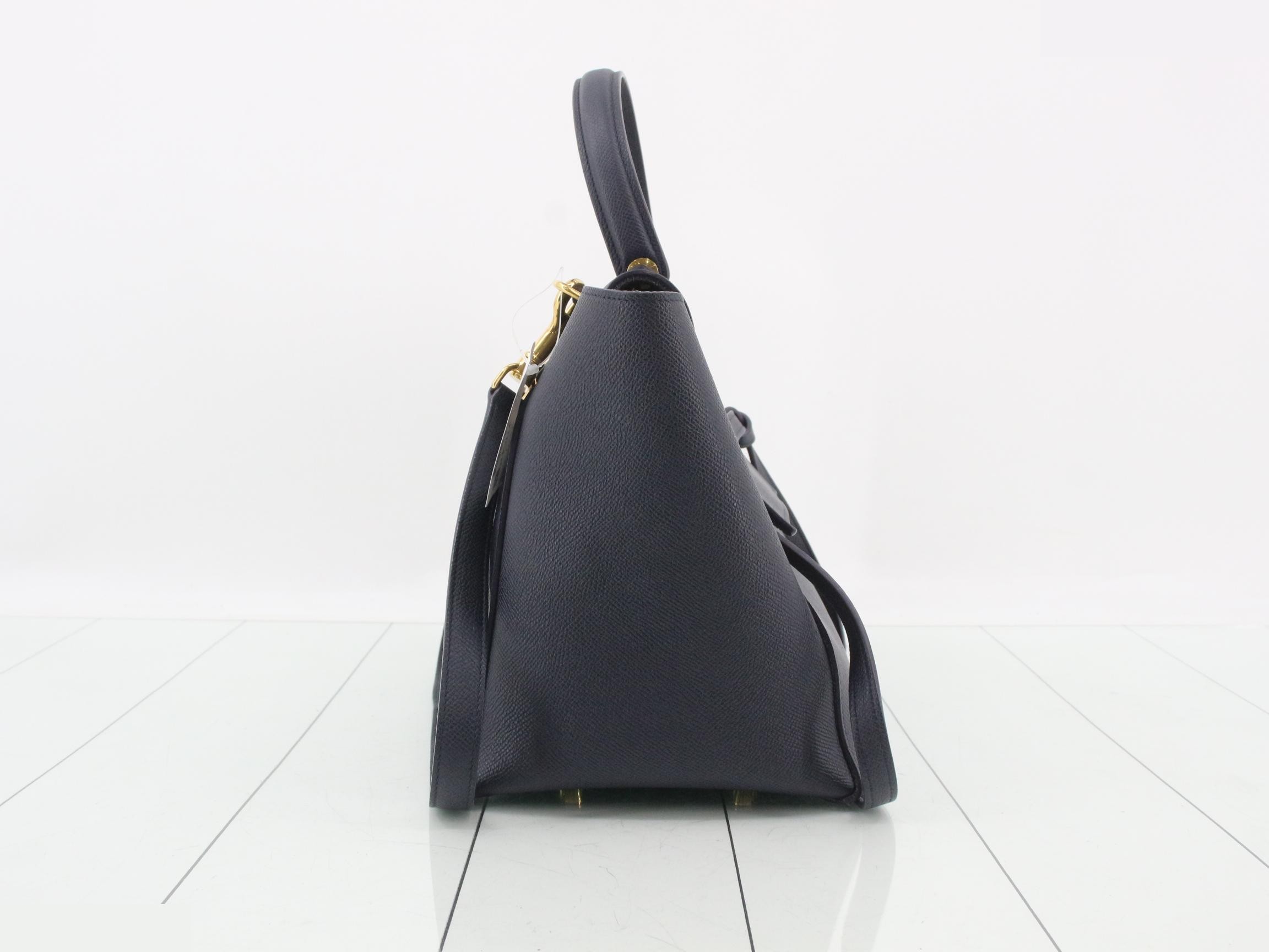 Belt bag, leather, 2-way, shoulder/handbag — view 4