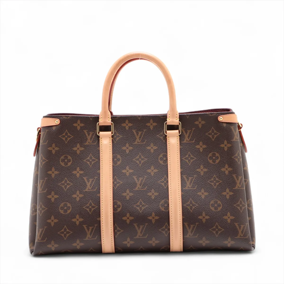 Monogram Souflot MM M44816 DU5119 Brown RFID reaction with initials — view 2