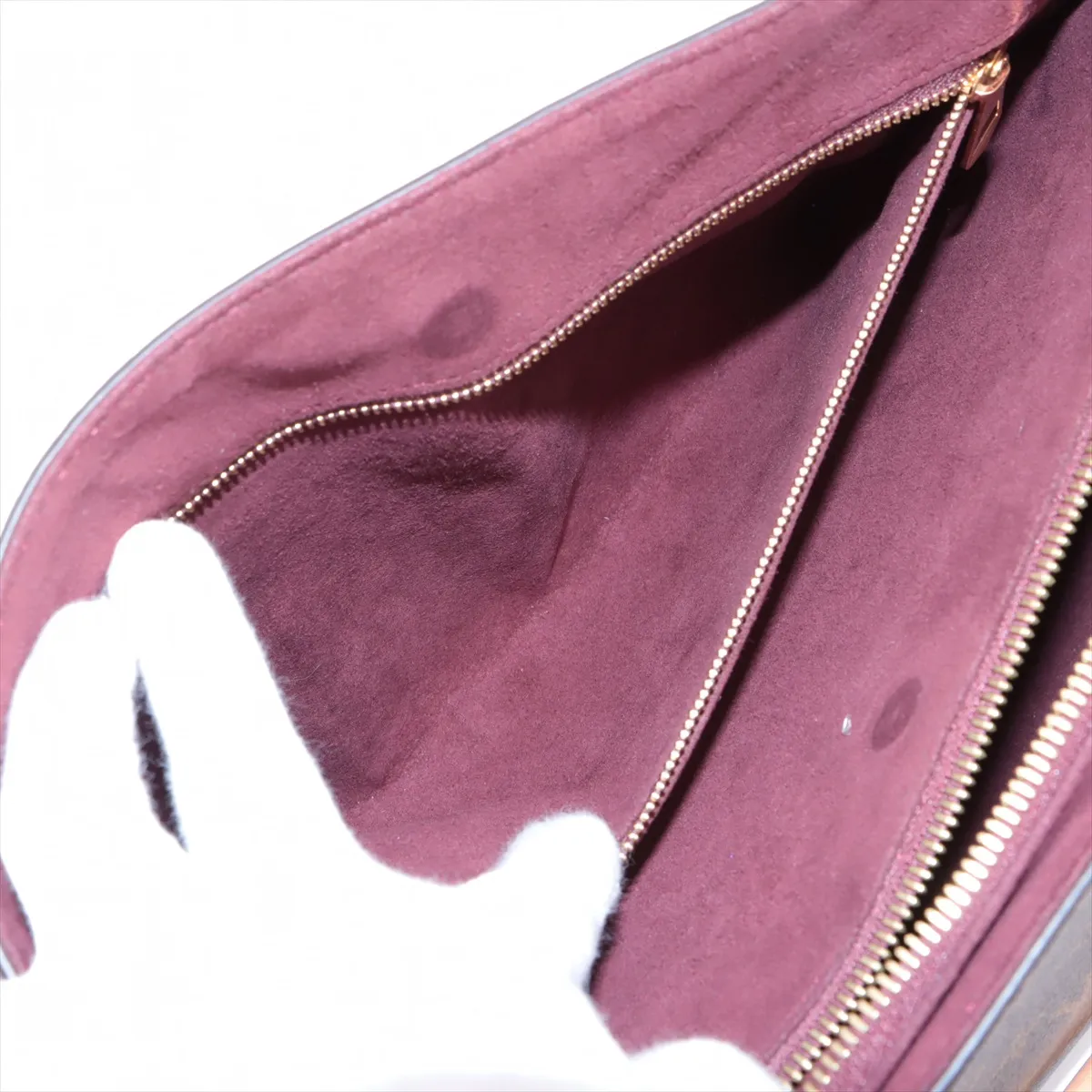 Monogram Souflot MM M44816 DU5119 Brown RFID reaction with initials — view 11