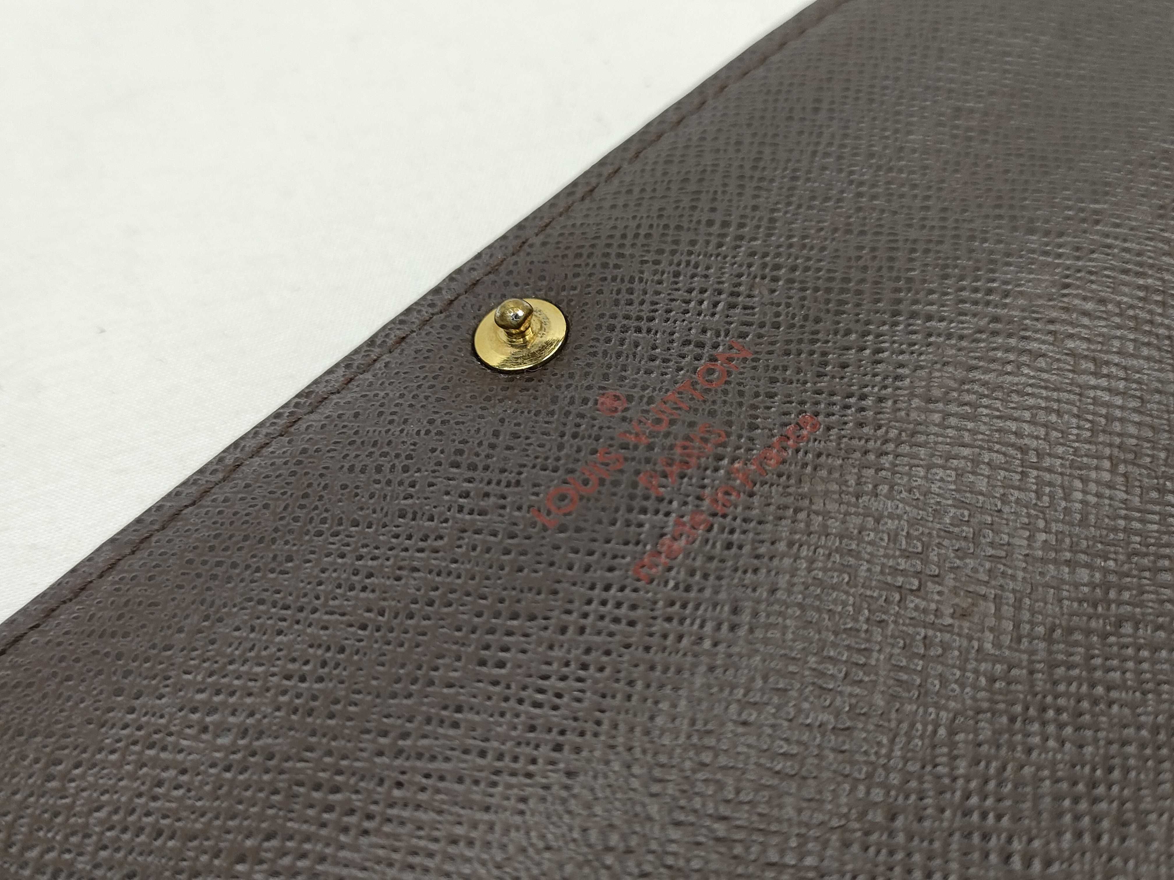 Damier Louis Vuitton Damier Portefeuille Sarah Wallet — view 12