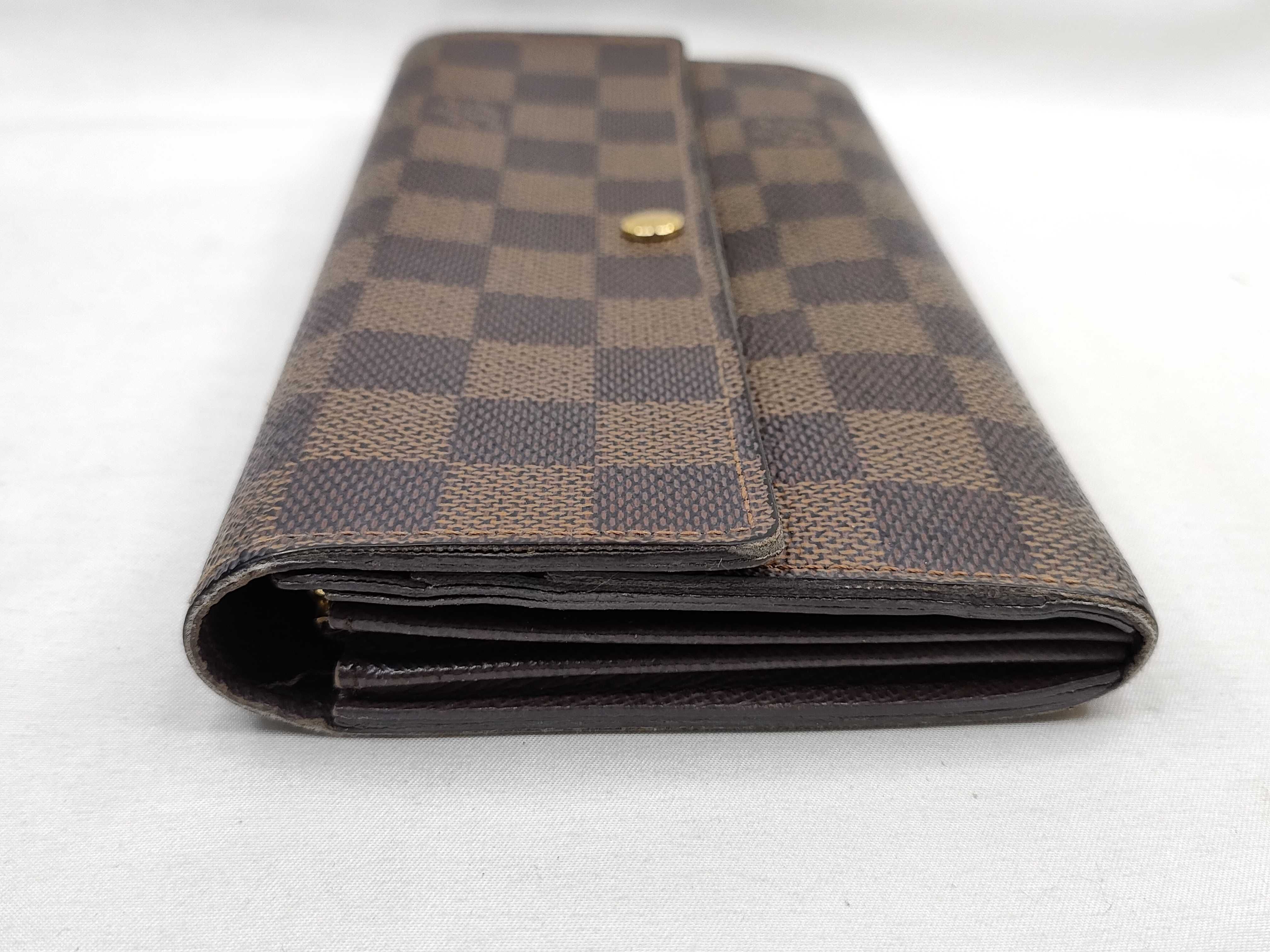 Damier Louis Vuitton Damier Portefeuille Sarah Wallet — view 5