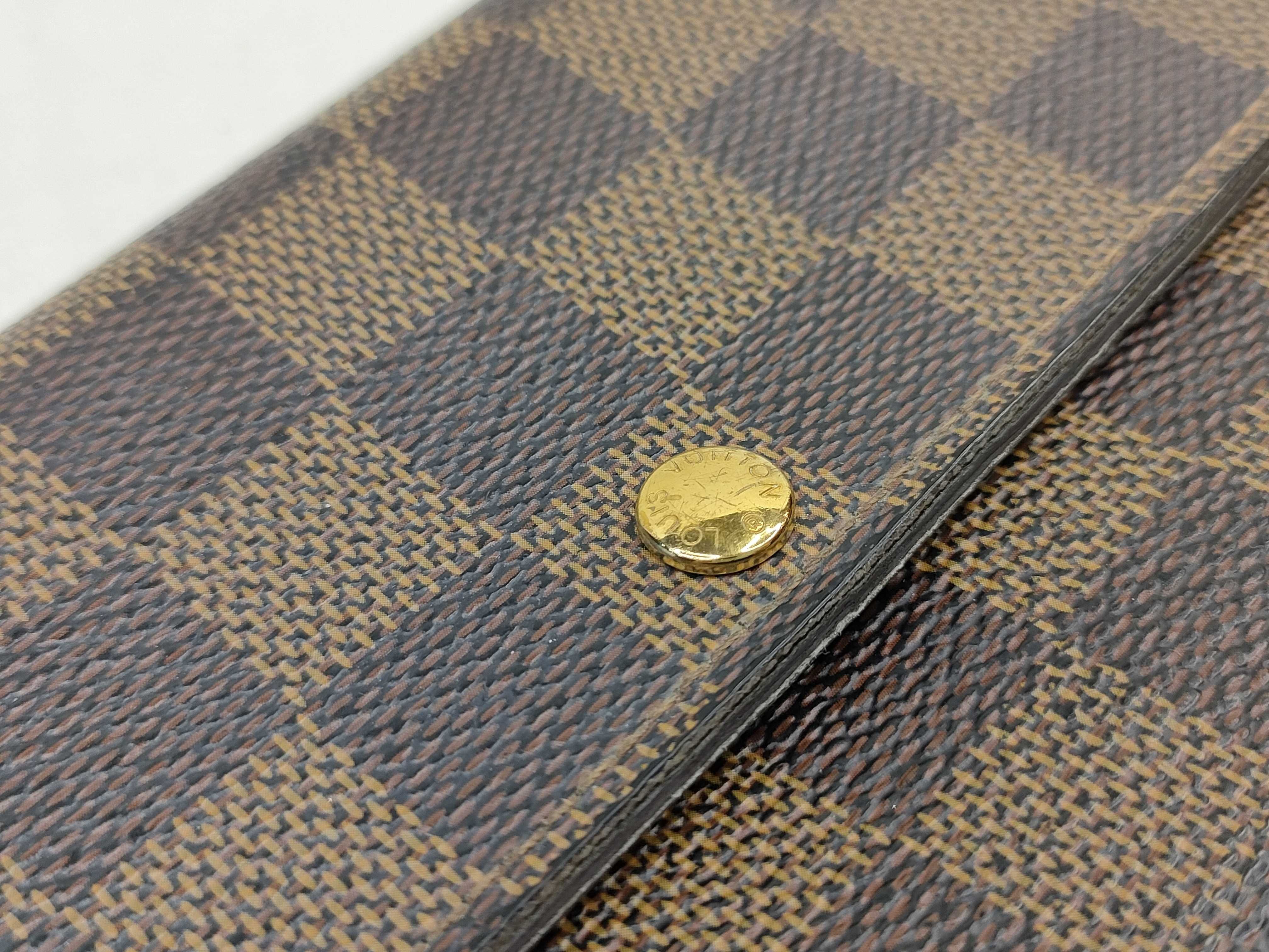 Damier Louis Vuitton Damier Portefeuille Sarah Wallet — view 7