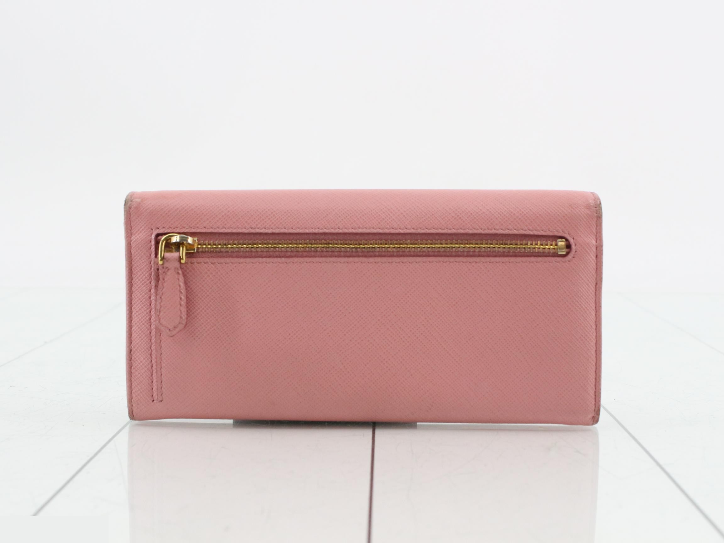 Saffiano Metal Flap Wallet — view 2
