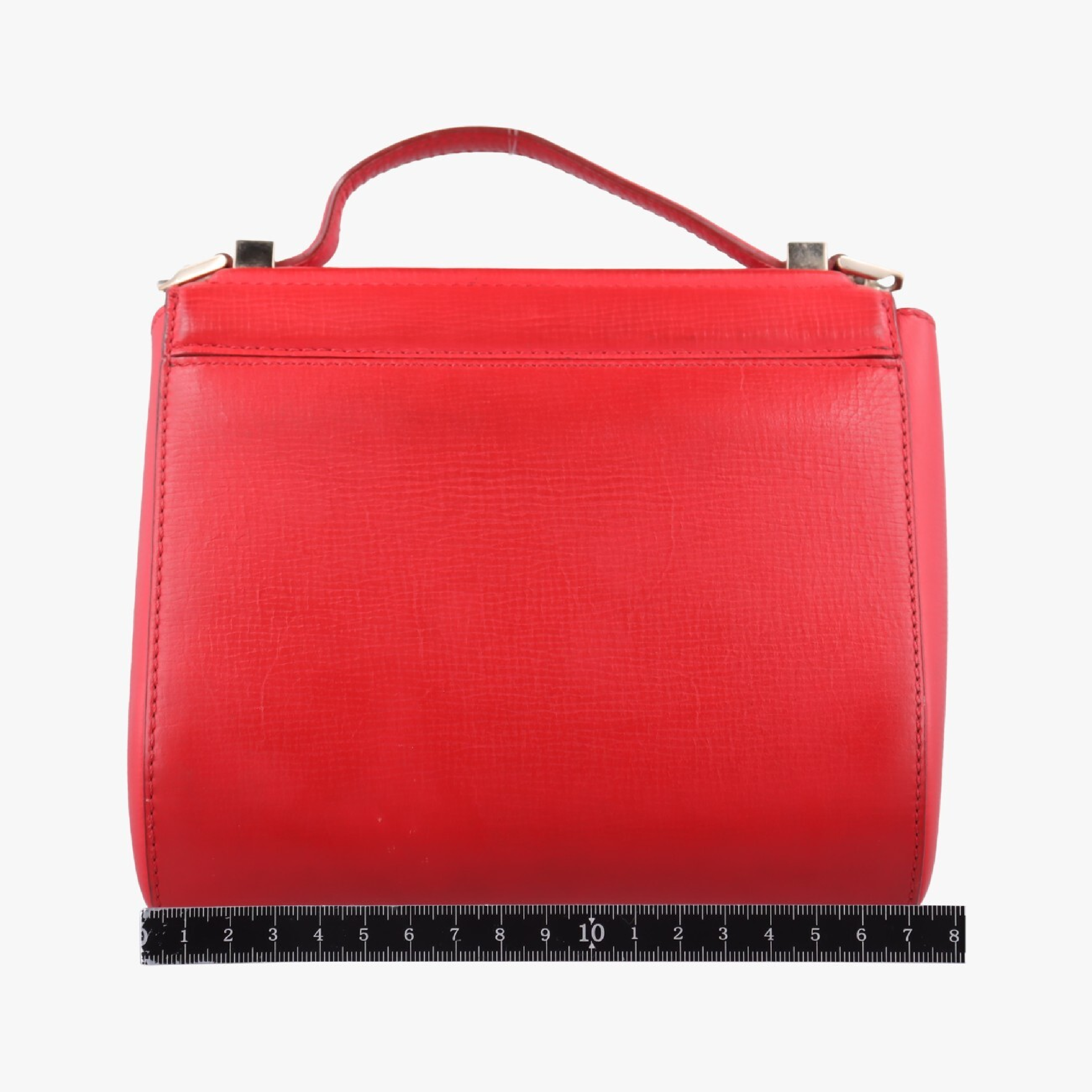 Pandora red leather ZE F 1106 shoulder bag — view 2