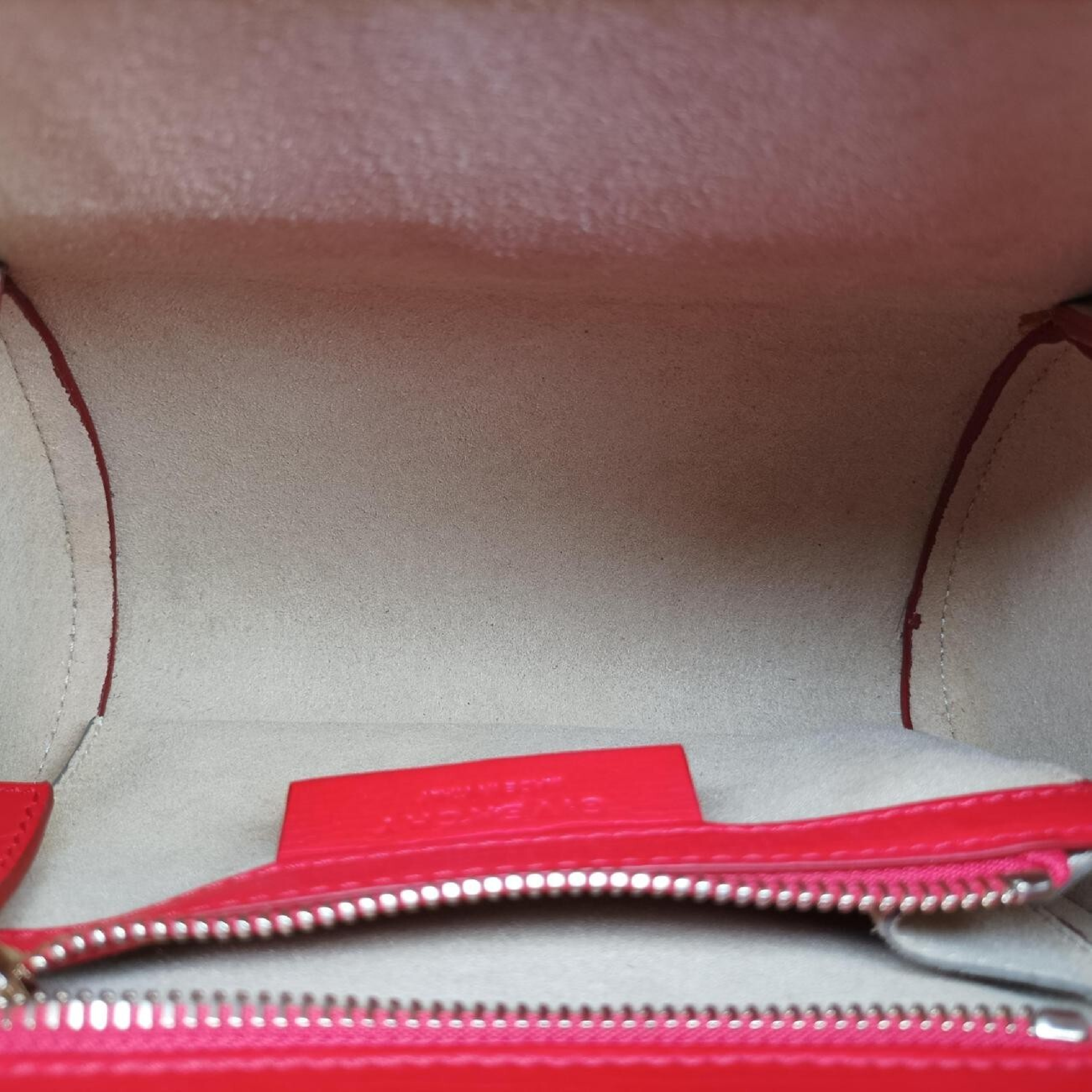 Pandora red leather ZE F 1106 shoulder bag — view 6