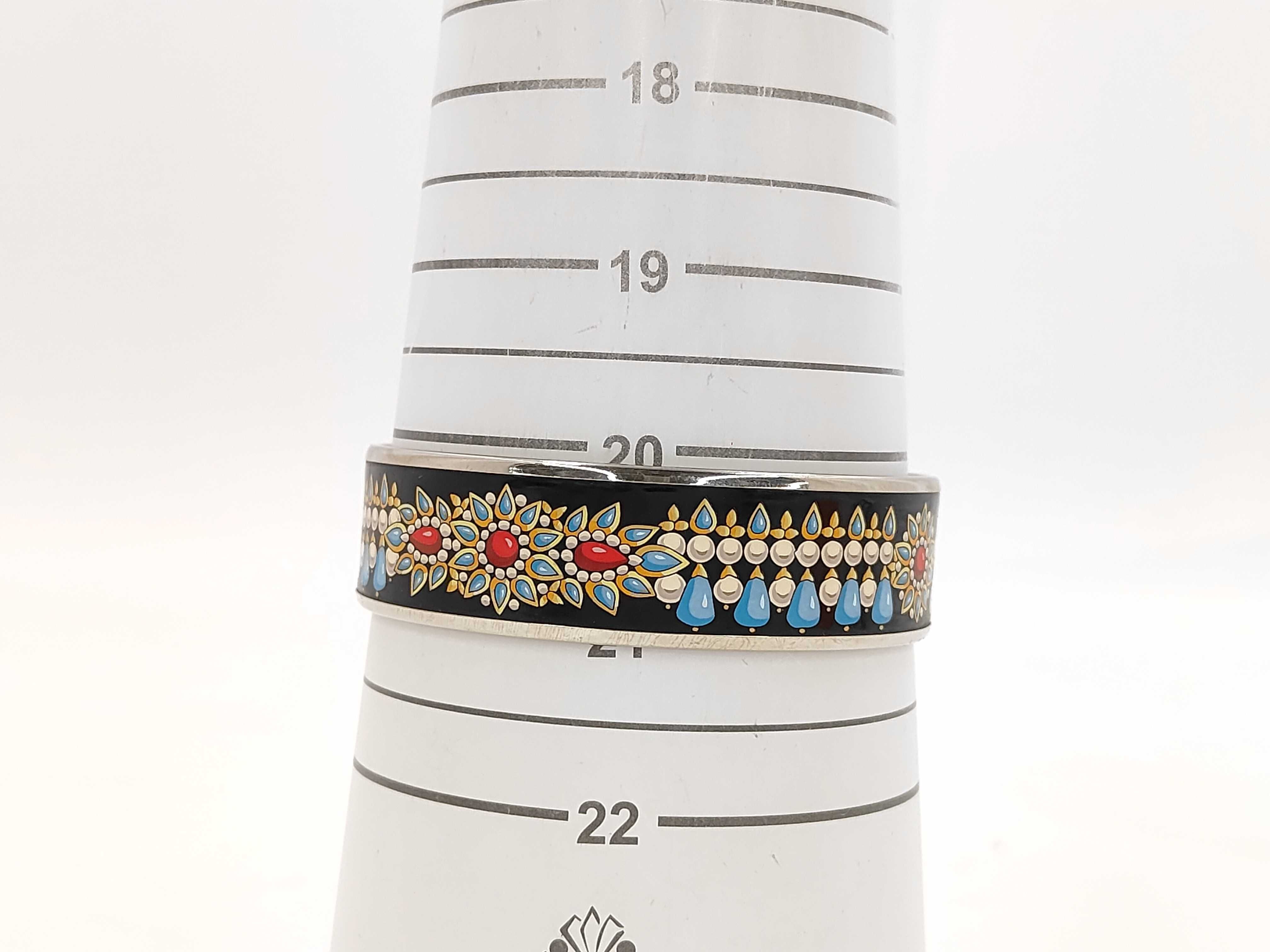 Enamel Jewelry Gemstone Pattern Bangle Accessory Bracelet/Bangle — view 6