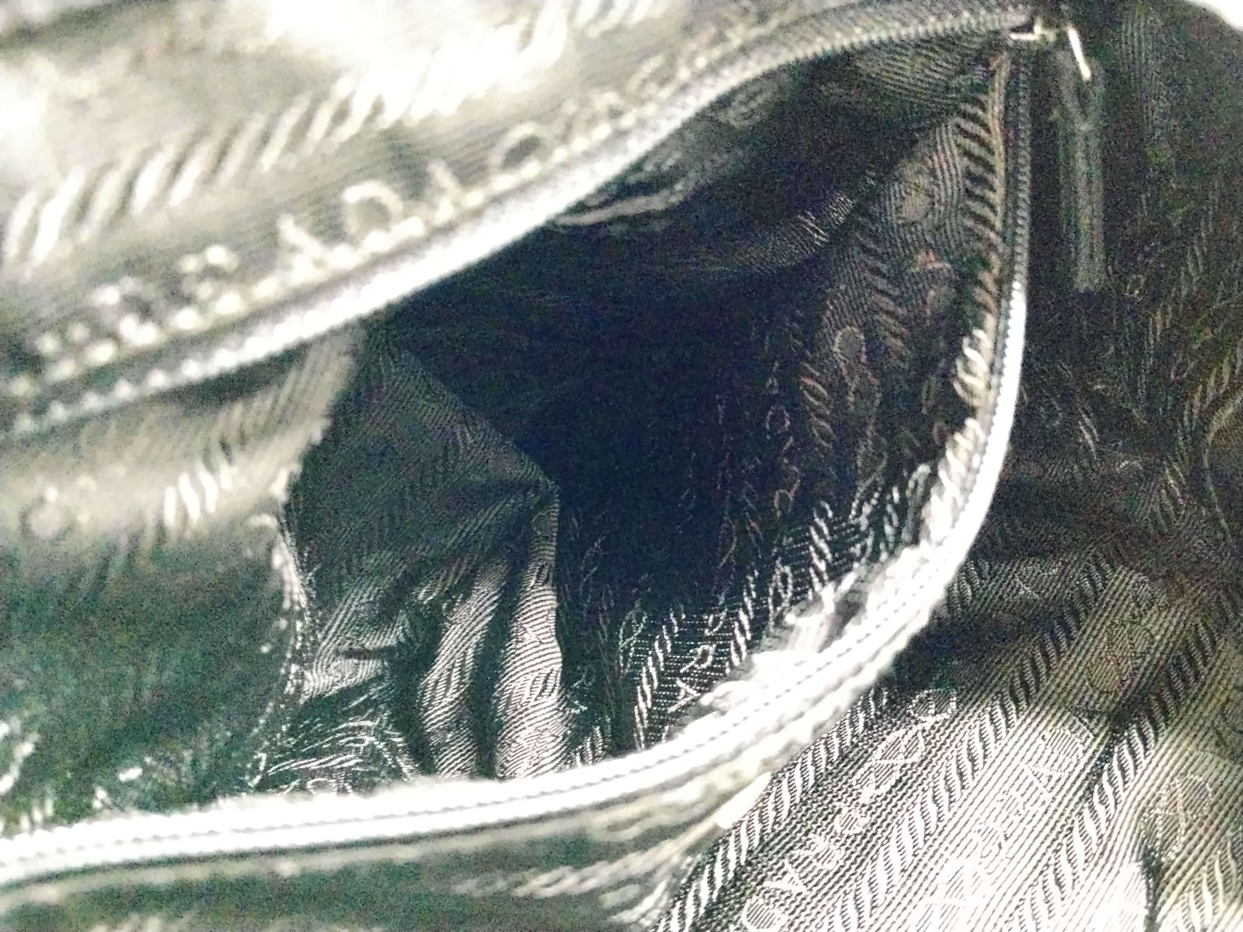 Nylon Triangle Logo Mini Backpack Rucksack — view 15