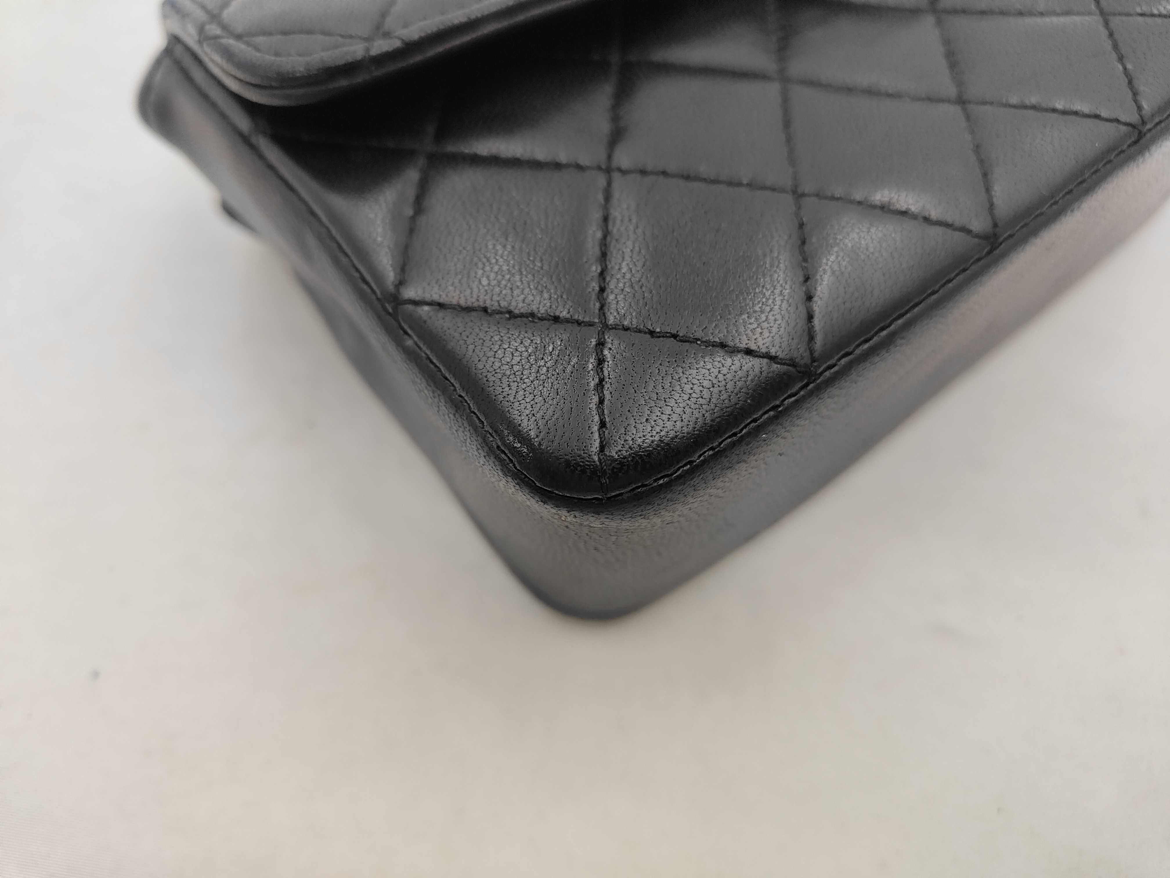 Matelassé Lambskin Chain Shoulder Bag — view 6