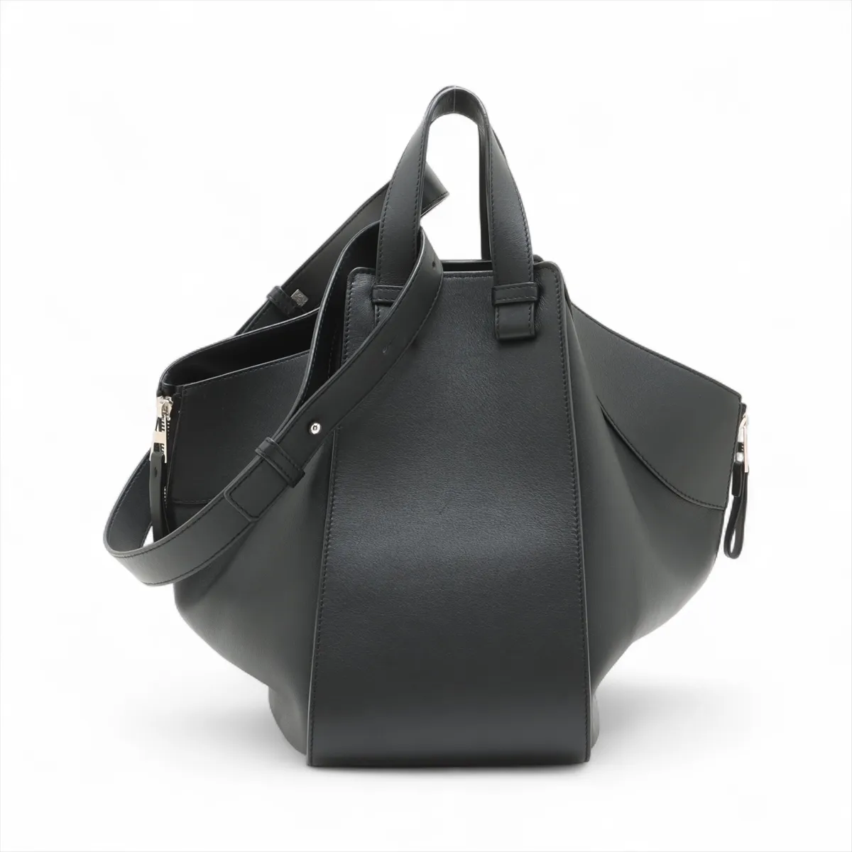 Hammock Medium Leather 2WAY Handbag Black — view 2