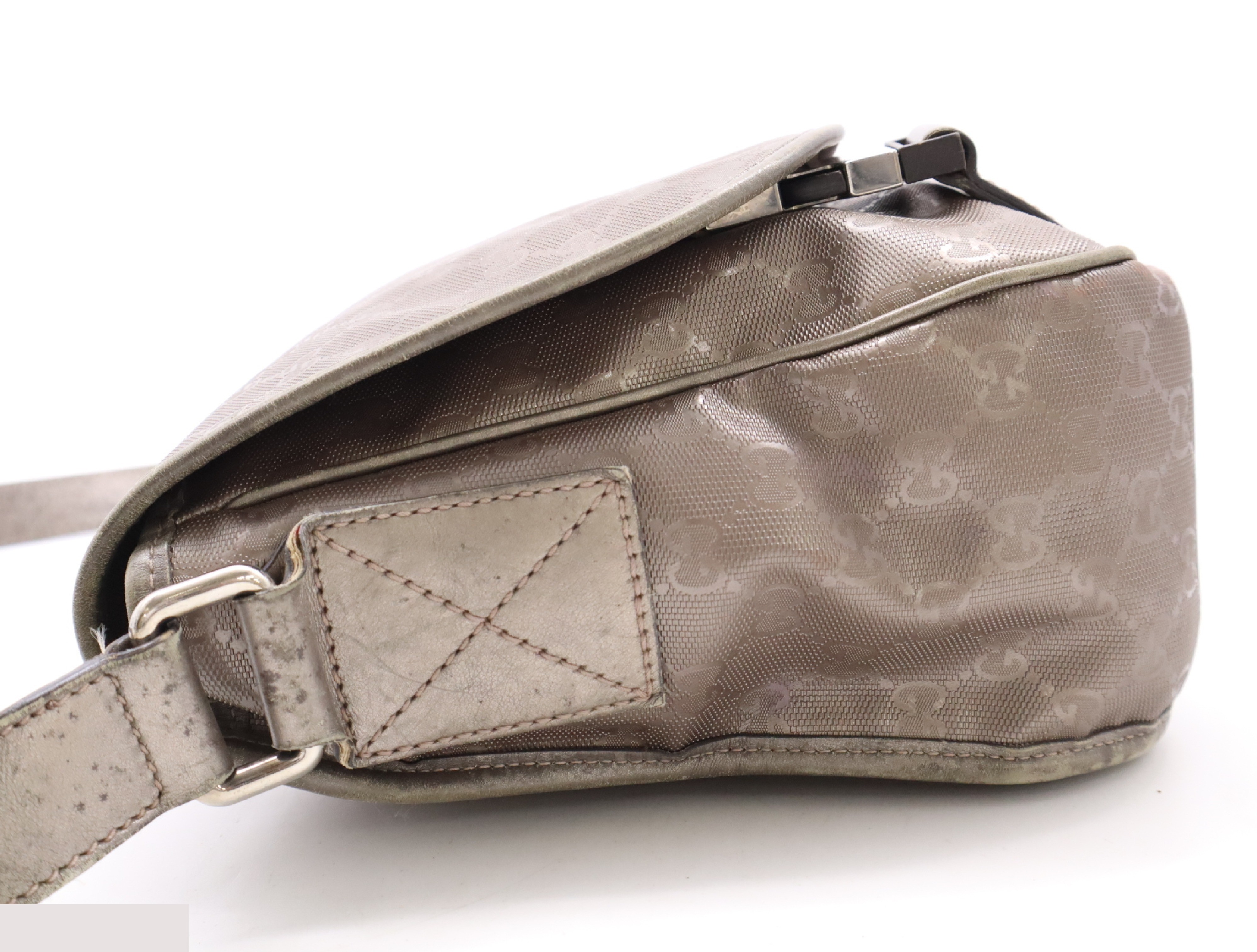 GG Implement Shoulder Bag Pink Gray — view 3