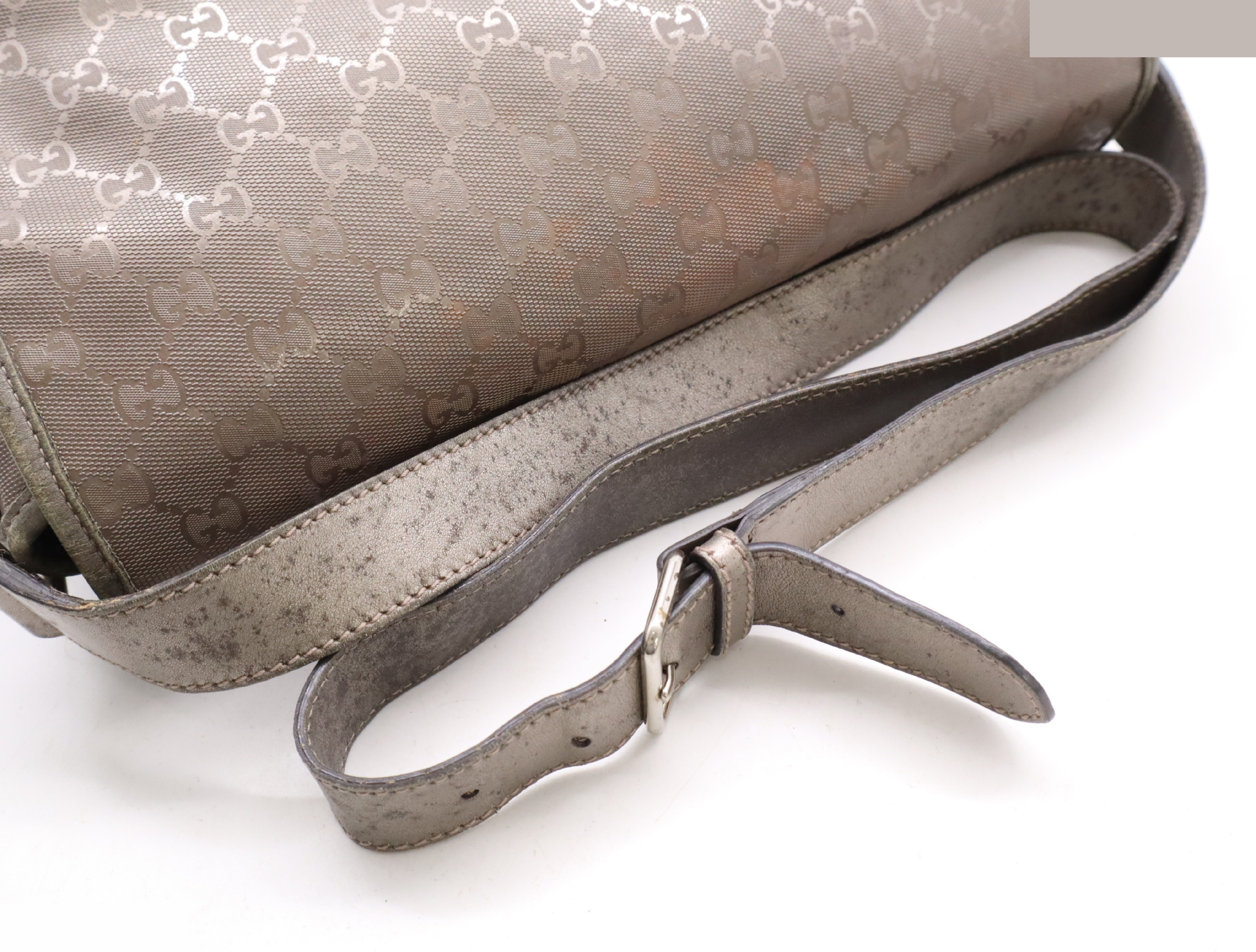 GG Implement Shoulder Bag Pink Gray — view 7