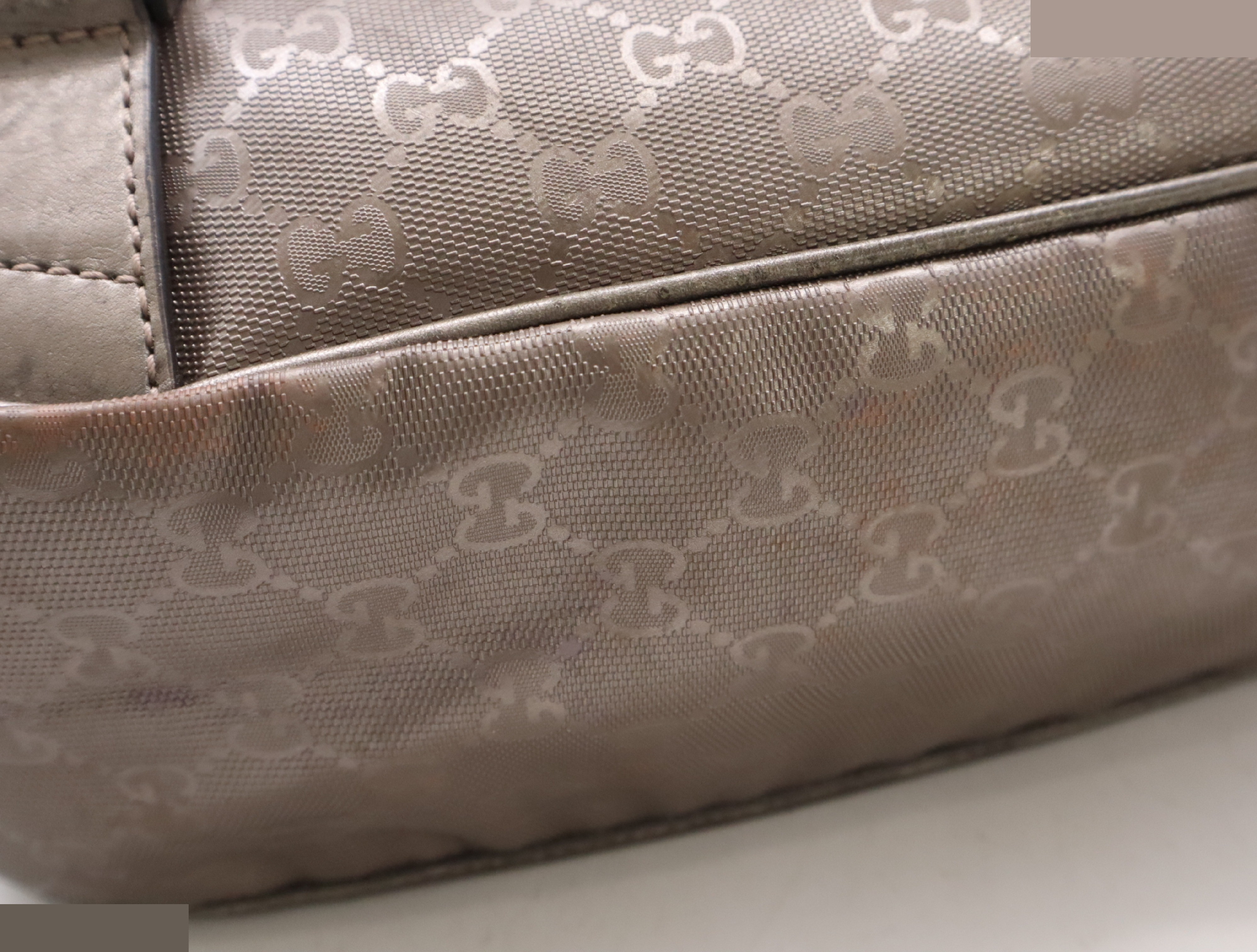 GG Implement Shoulder Bag Pink Gray — view 9