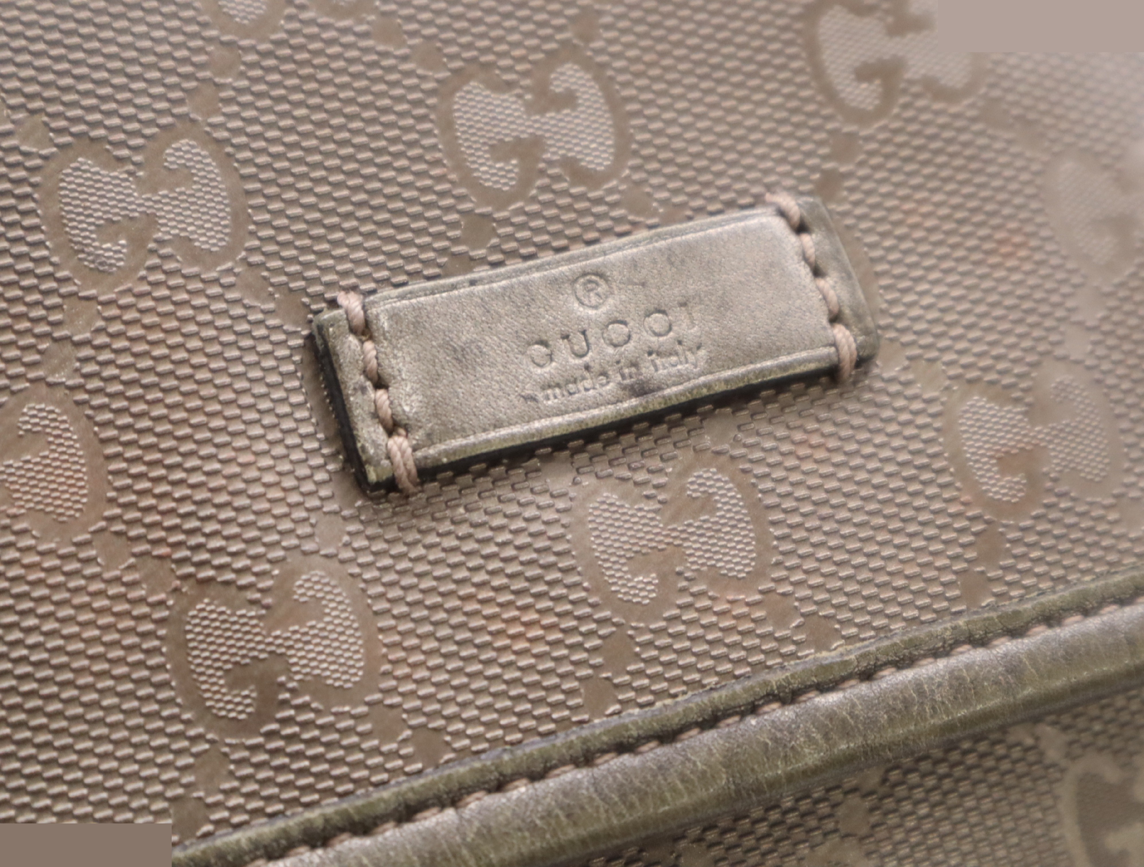 GG Implement Shoulder Bag Pink Gray — view 10